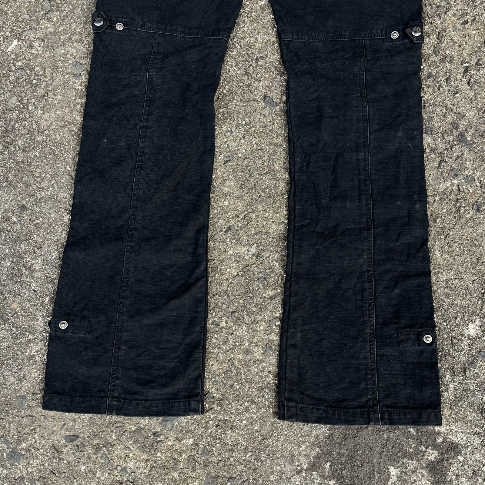 If Six Was Nine × In The Attic × Japanese Brand RARE In The Attic Multi Pocket Cargo Flared Pants Size US 32 / EU 48 - 9 Thumbnail