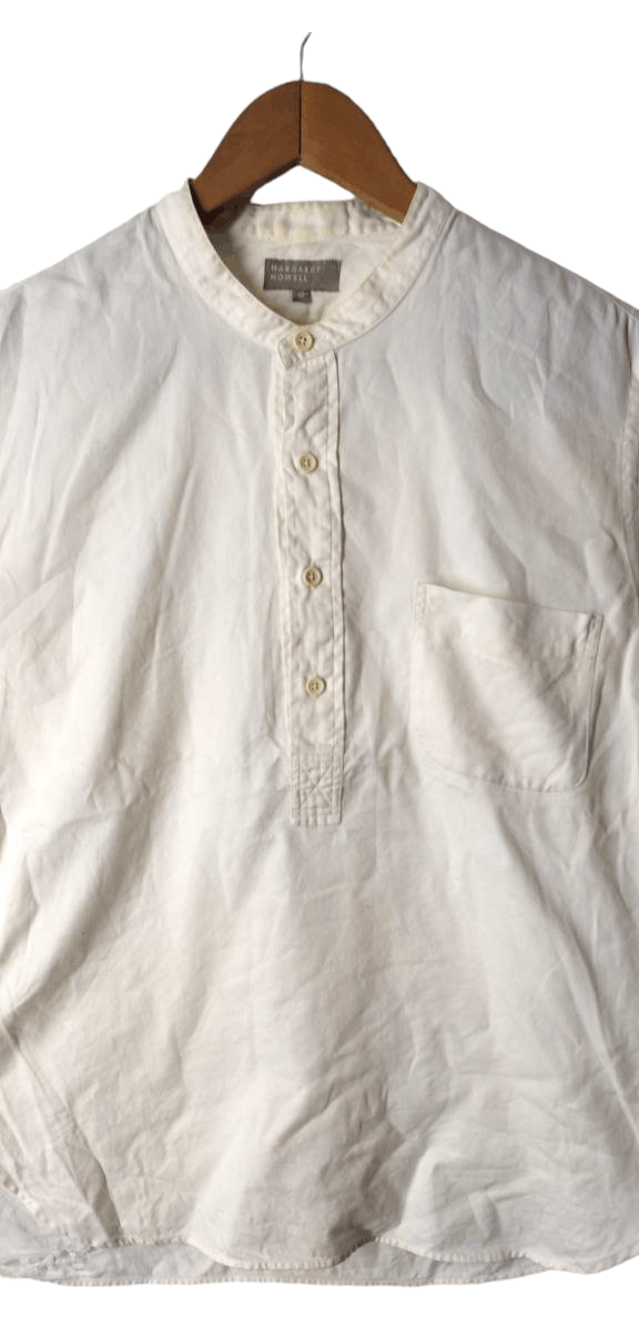 Margaret Howell MARGARET HOWELL MHL LONGSLEEVE BUTTON TEE Size US M / EU 48-50 / 2 - 2 Thumbnail