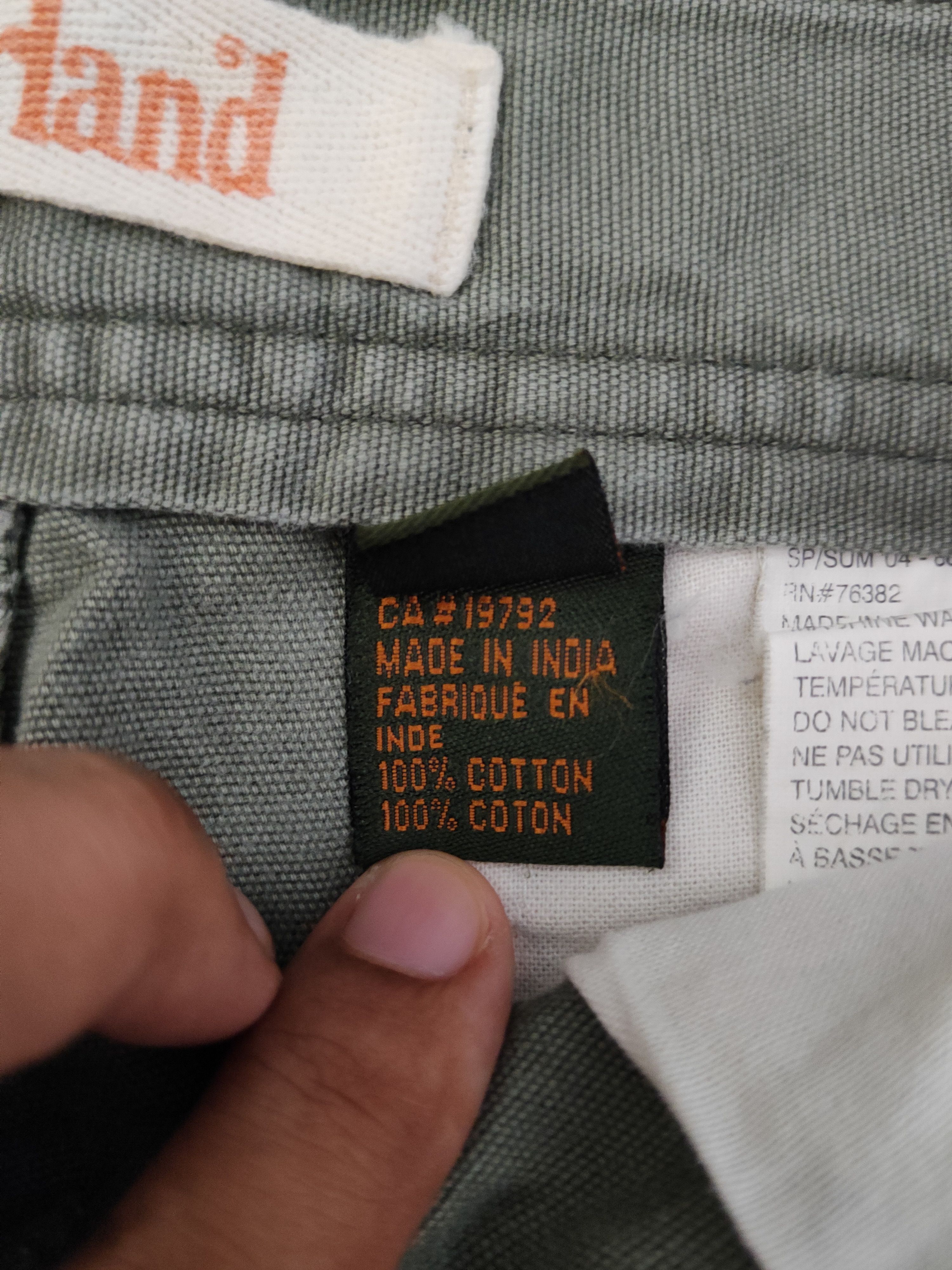 Timberland DLL Timberland Army Green Multipocket Cargo Pants #2355 Size US 34 / EU 50 - 15 Thumbnail
