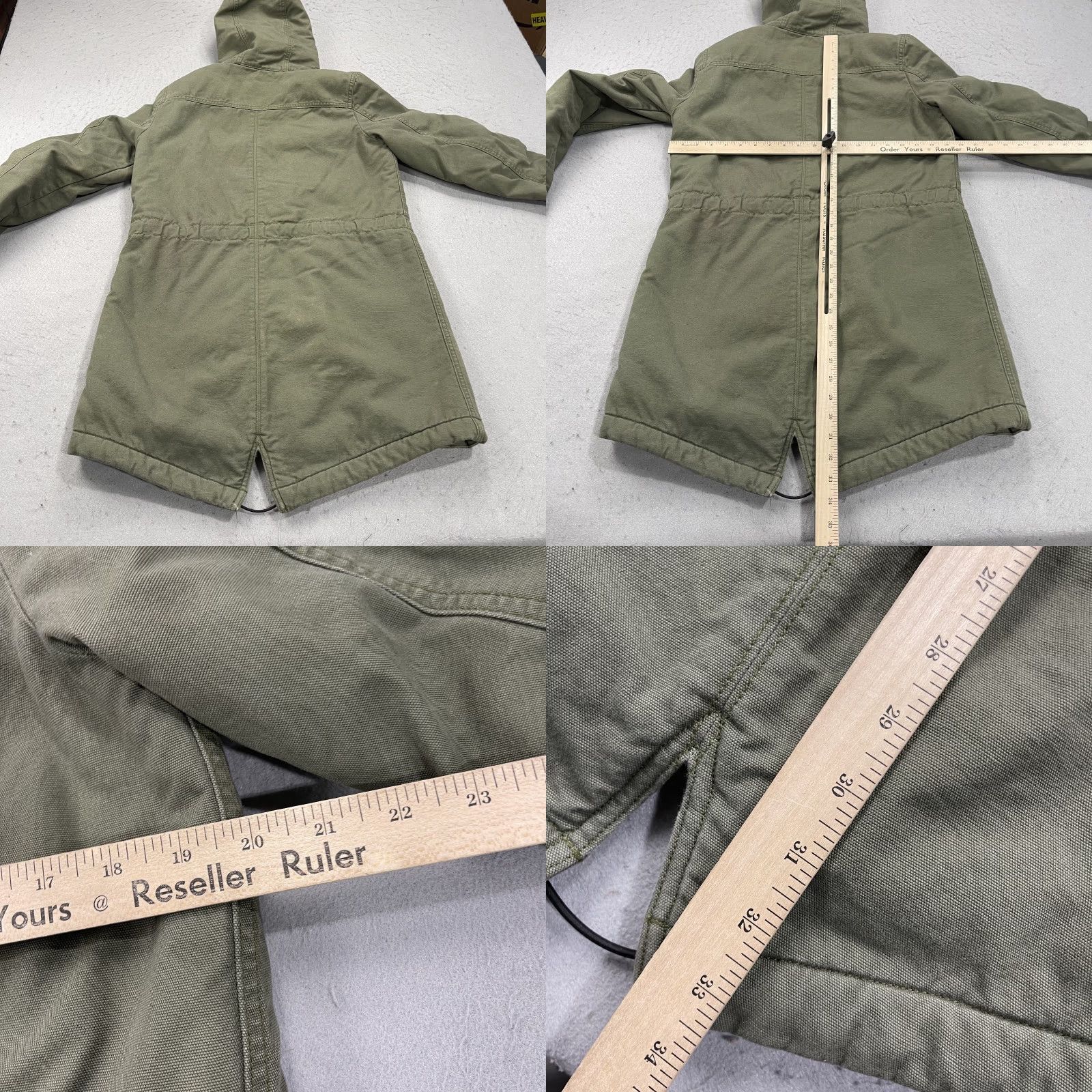 Patagonia Patagonia Jacket Womens Small Green Prairie Dawn Hooded Zip Fleece Line Size S / US 4 / IT 40 - 8 Thumbnail