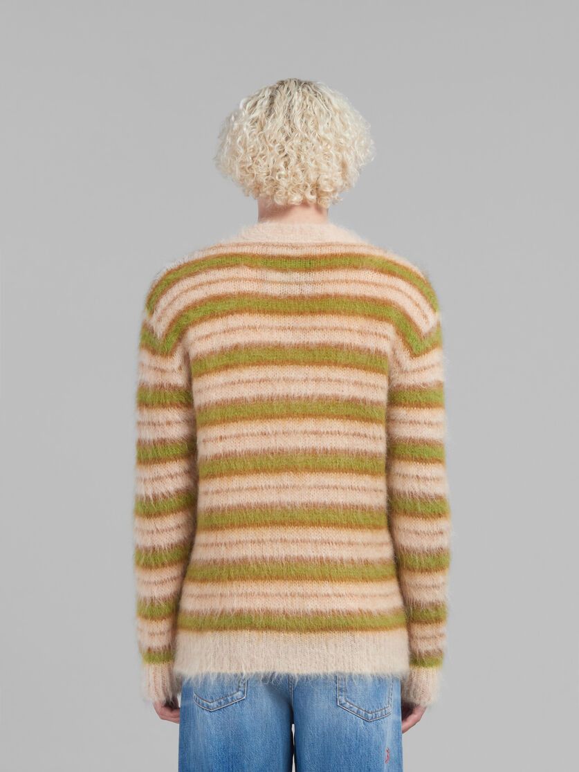 Marni o1w1db1em1224 Mohair Cardigan in Light Camel Size US L / EU 52-54 / 3 - 3 Thumbnail