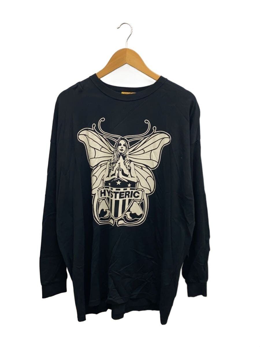 Hysteric Glamour Hysteric Butterfly Drop Shoulder Long Sleeve Tee Size US XL / EU 56 / 4 - 1 Thumbnail
