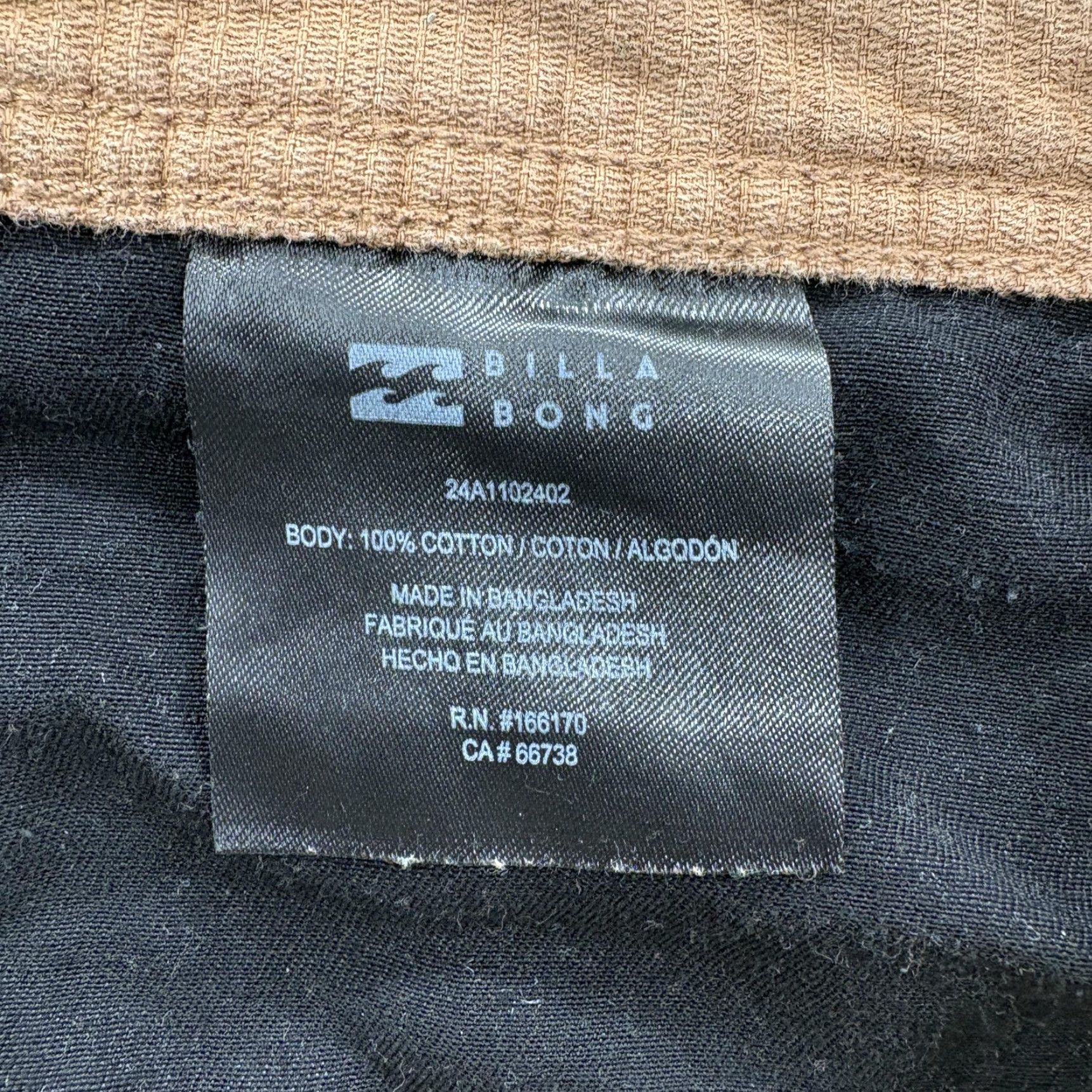 Billabong Billabong Corduroy Pants Mens 32x30 Brown 5 Pocket Chino Casual Surf Skate Y2K Vans? Size US 32 / EU 48 - 5 Thumbnail