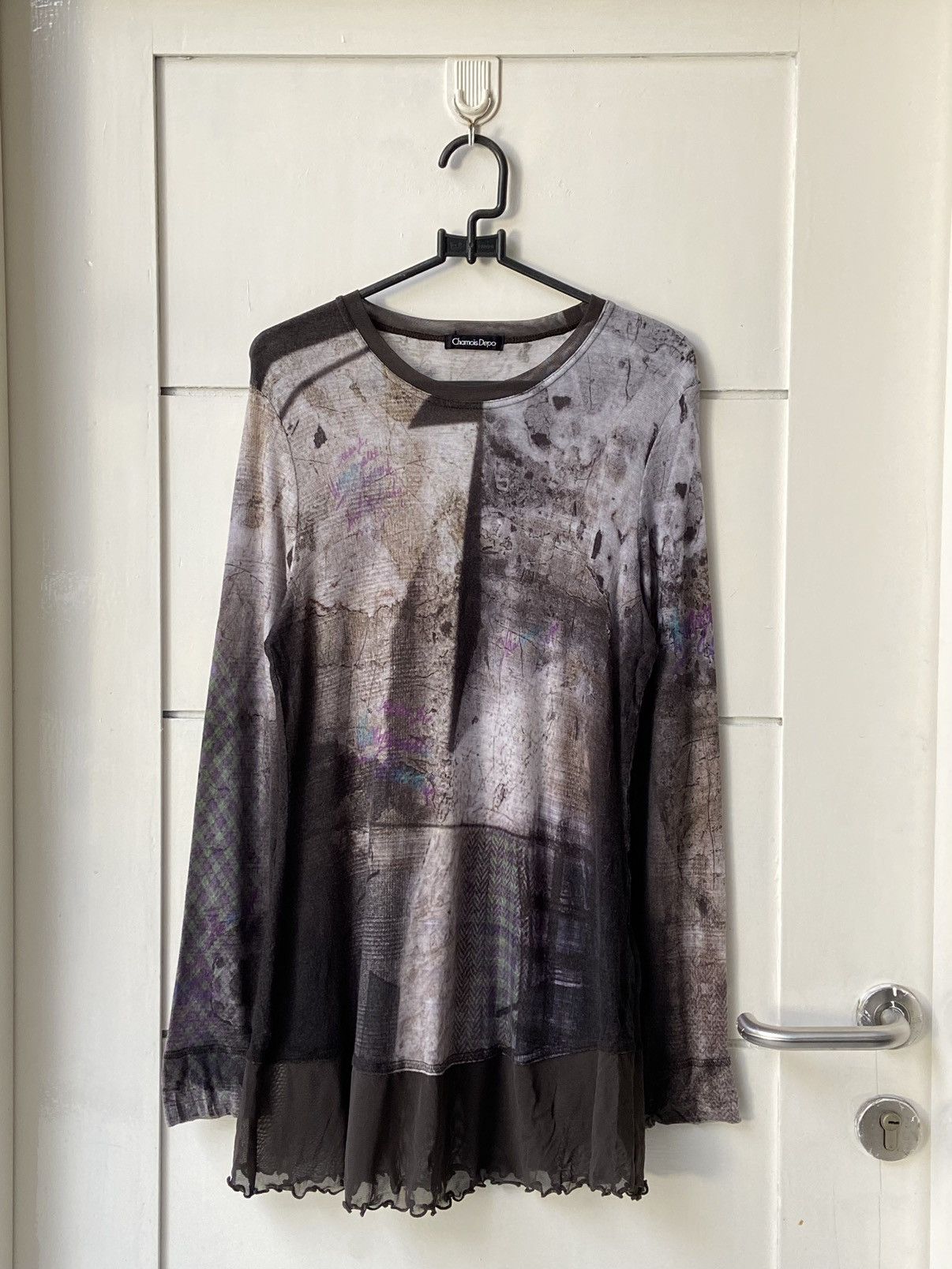 Designer × Japanese Brand CHAMOIS DEPO Motive T-shirt Size US XXS / EU 40 - 10 Thumbnail