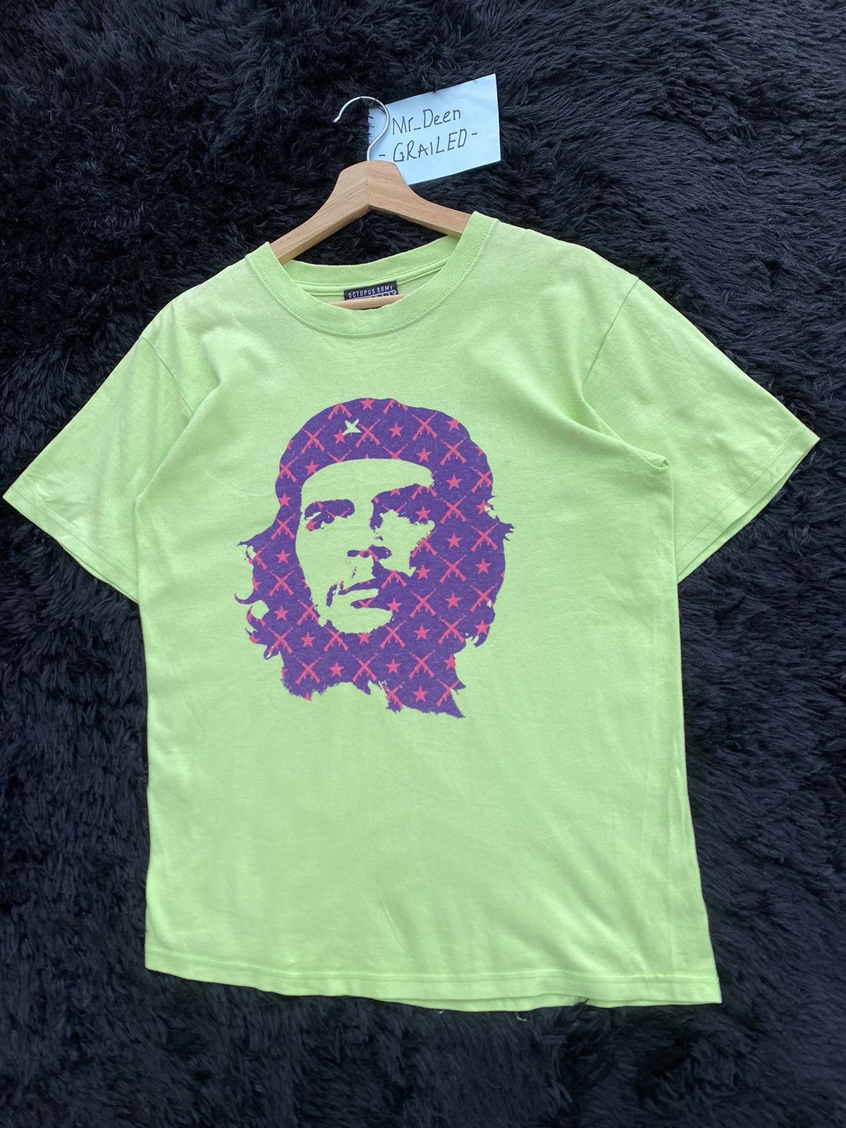 Anvil Rare Vintage Che Guevara Octopus Army Advisory Tshirt Size US M / EU 48-50 / 2 - 3 Thumbnail