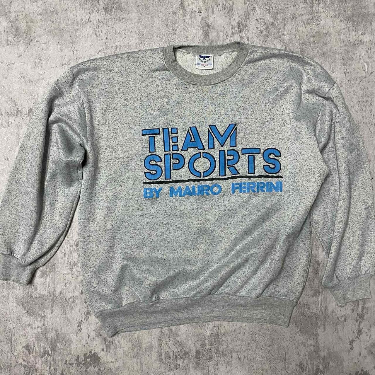 Other Grey vintage Team Sports crewneck sweatshirt Size US M / EU 48-50 / 2 - 1 Thumbnail