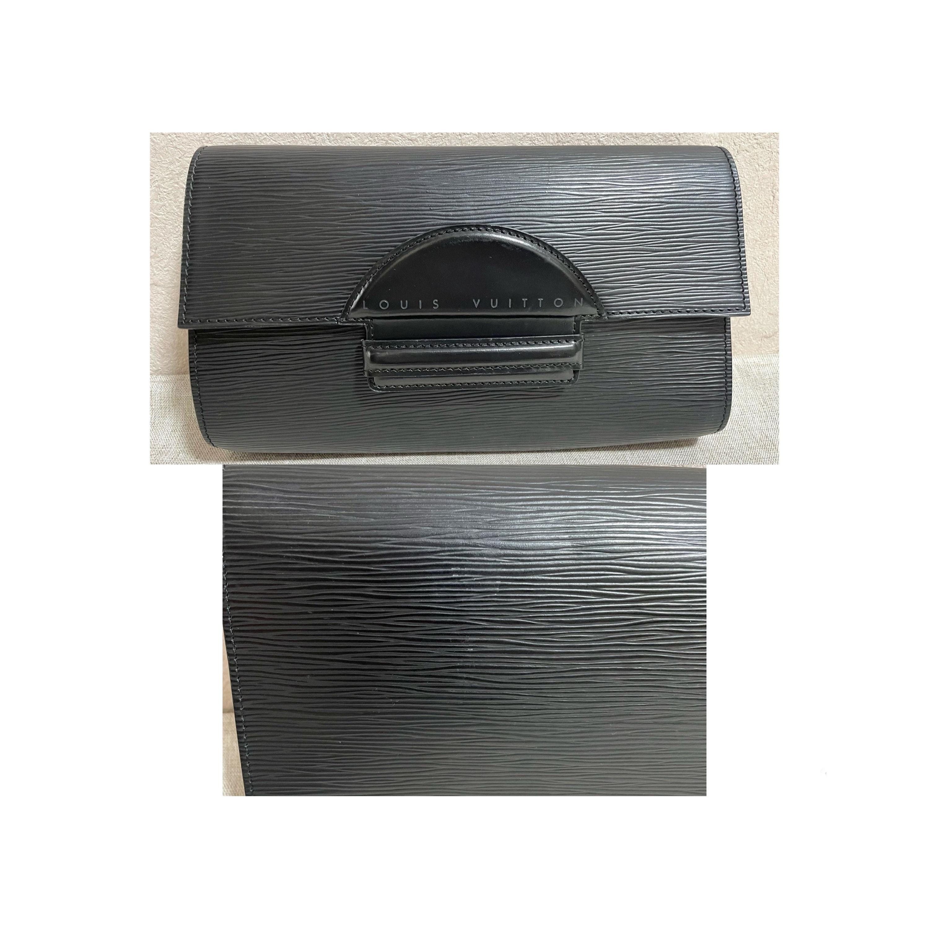 Louis Vuitton Vintage Louis Vuitton rare epi black clutch purse, unisex Size ONE SIZE - 3 Thumbnail