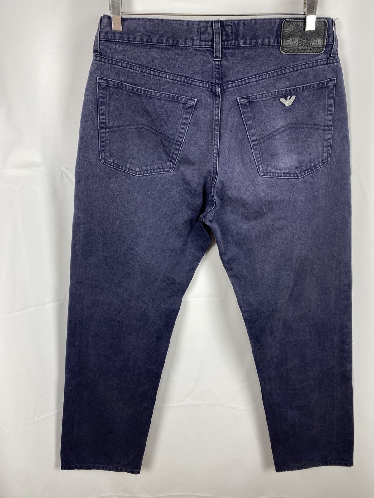 Armani Armani Jeans Vintage Men Denim Pants Navy Cotton size 34 Size US 34 / EU 50 - 6 Thumbnail