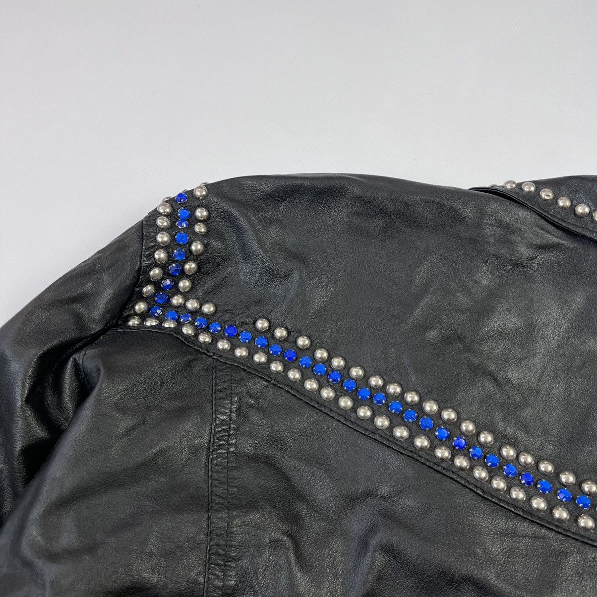 JET SET × Vintage Vintage Rare Jet Set Lamp Nappa Leather jacket Size M / US 6-8 / IT 42-44 - 12 Thumbnail