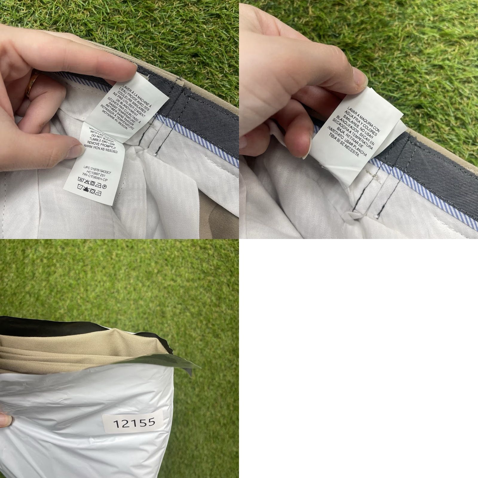Haggar Haggar Classic Pants Mens 40x32 Pleated Gabardine Tan Slacks NWT Dress Pants Straight Front Modern Comfort Size US 40 / EU 56 - 9 Thumbnail