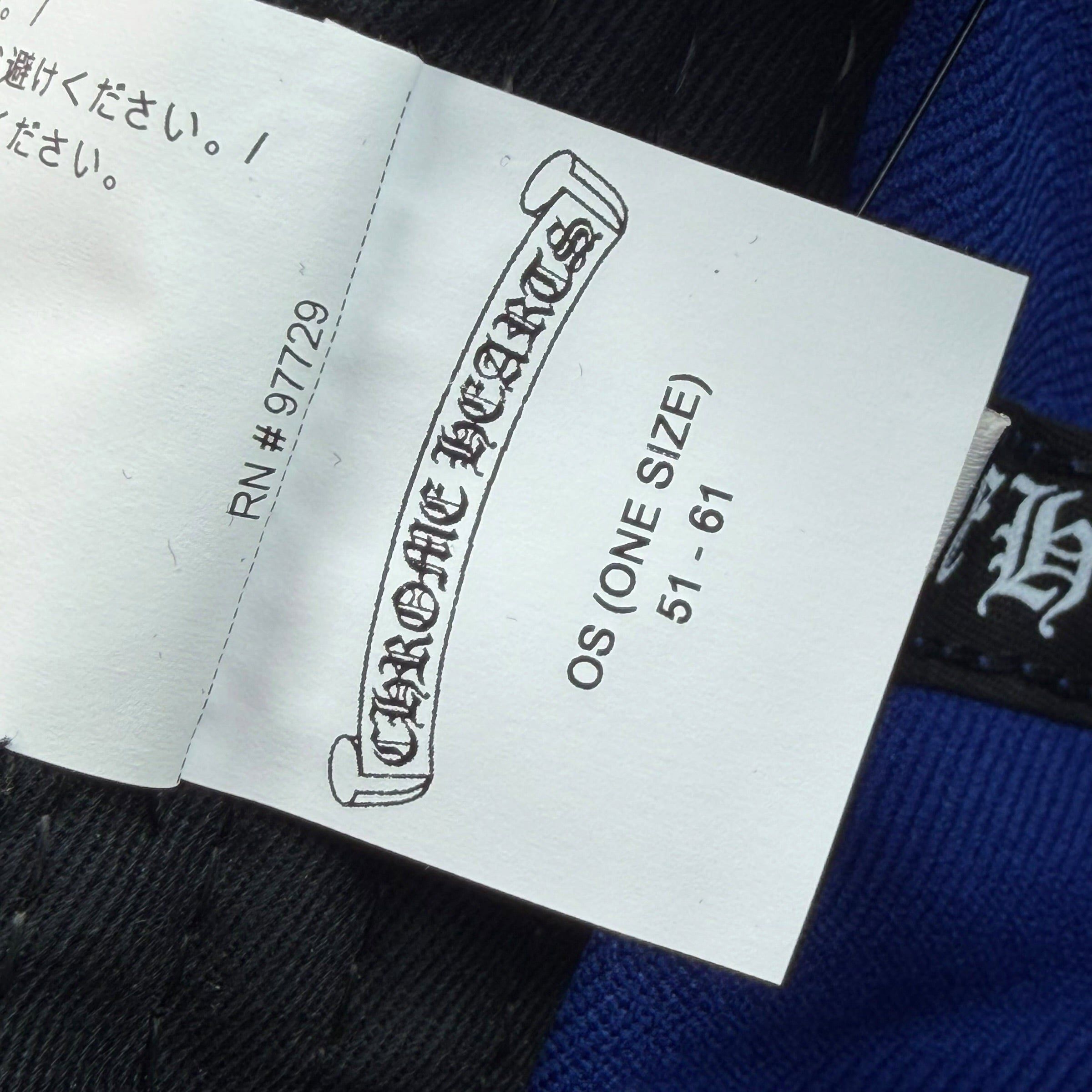 Chrome Hearts Chrome Hearts CH 6-Panel Baseball Hat Blue Size ONE SIZE - 3 Thumbnail