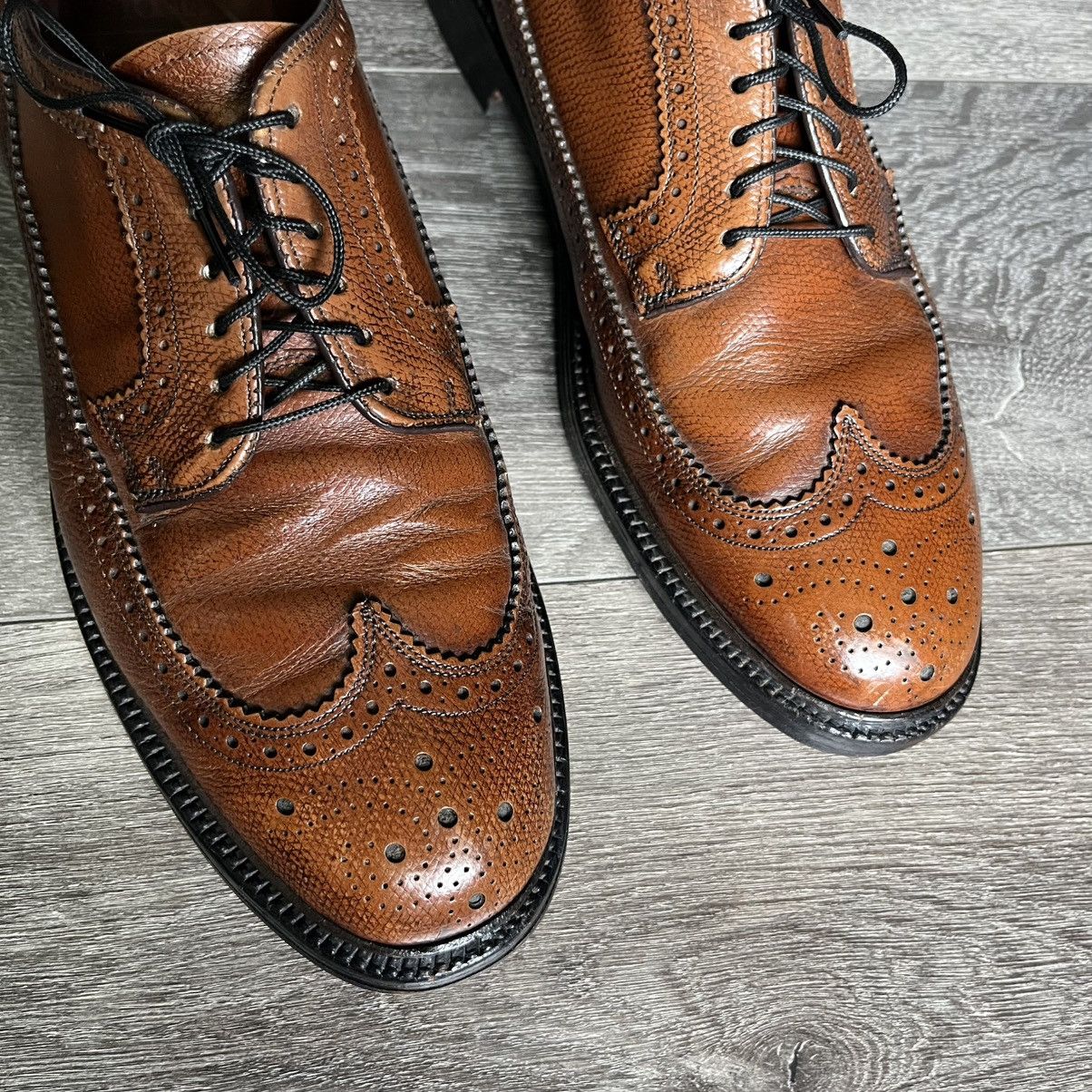 Bostonian Vintage 1980s Bostonian Longwing Wingtip Leather Loafers USA Size US 9.5 / EU 42-43 - 9 Thumbnail
