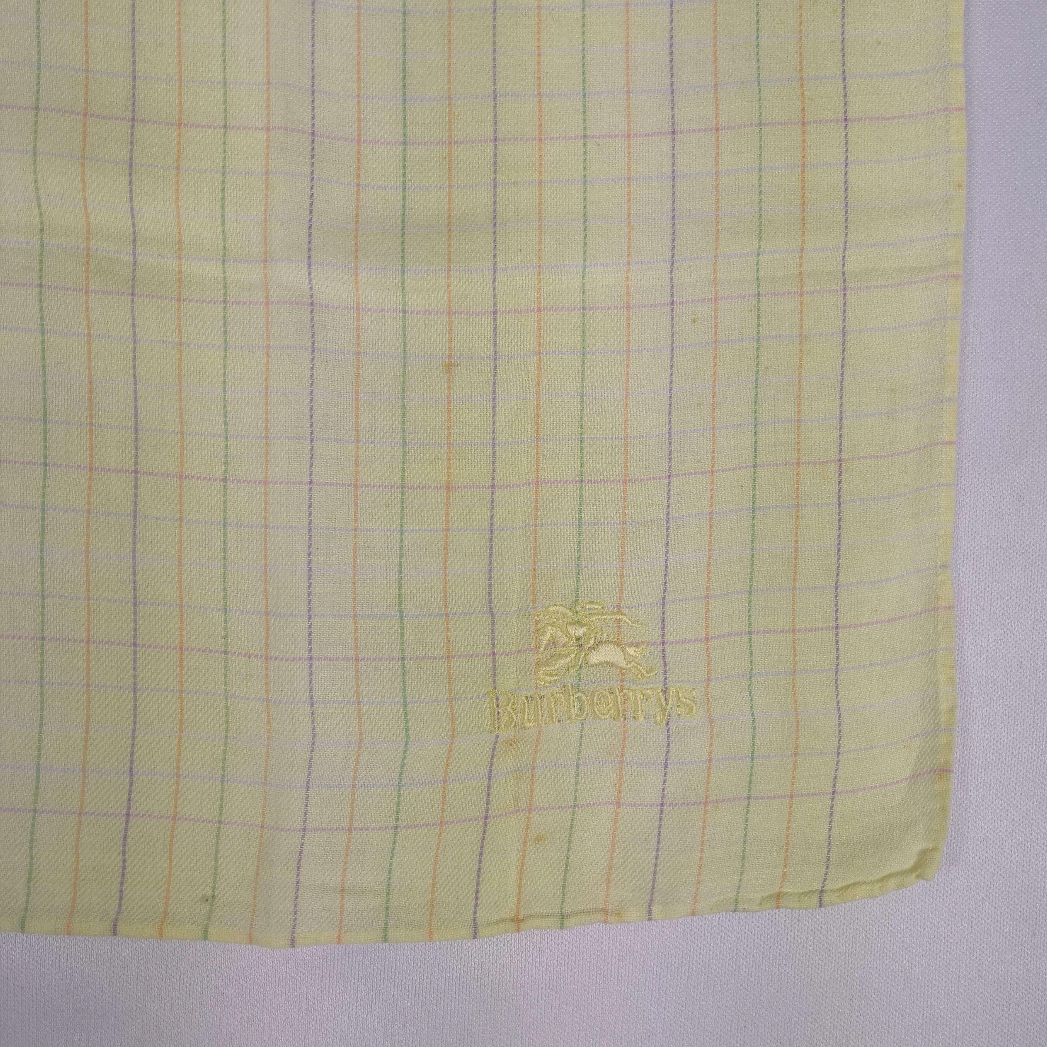 Burberry Vintage Burberry Handkerchief Neckerchief Bandana Size ONE SIZE - 3 Thumbnail