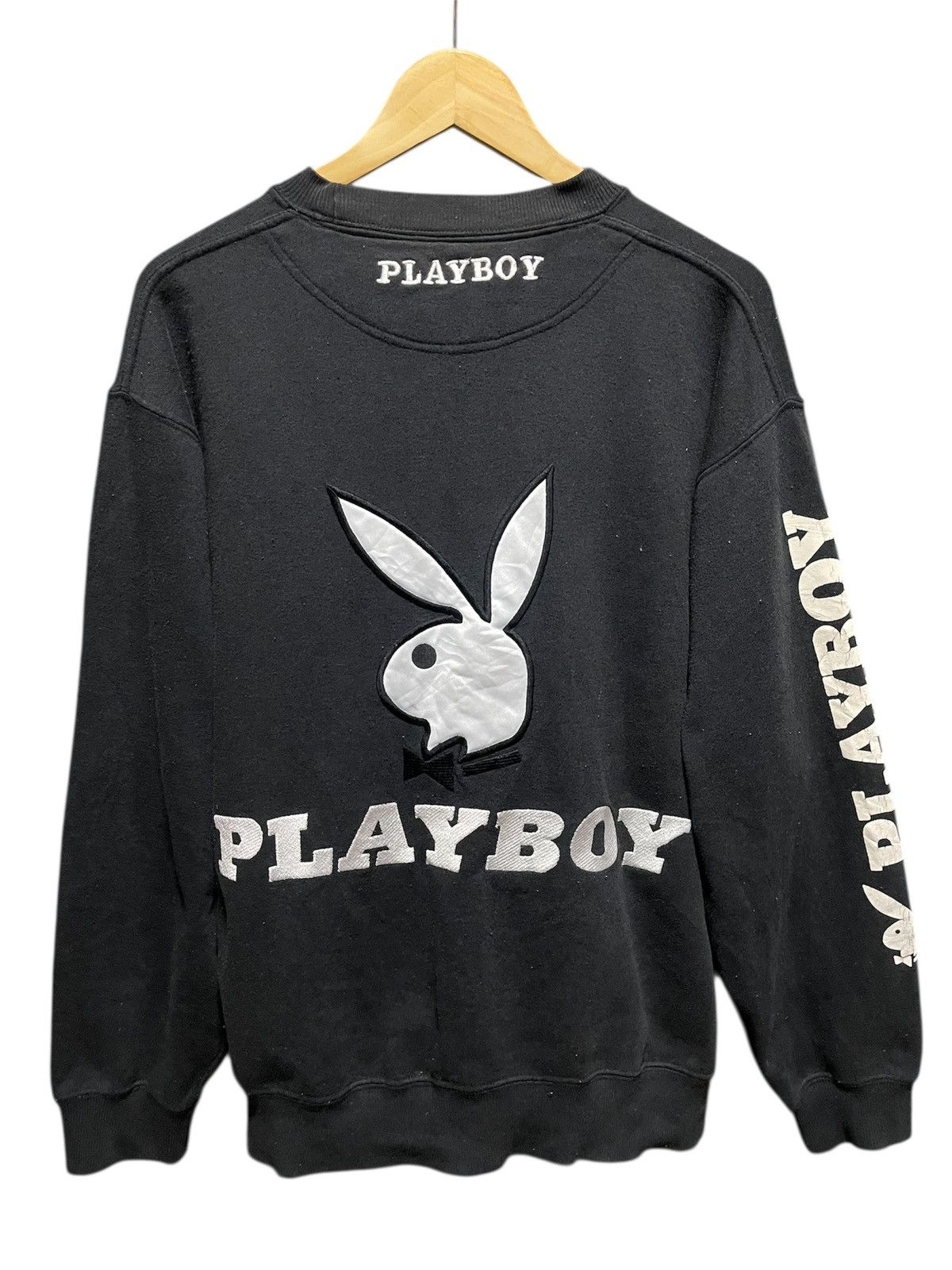 Playboy Vintage PLAYBOY BIG LOGO Spellout Sweater Size US M / EU 48-50 / 2 - 1 Thumbnail