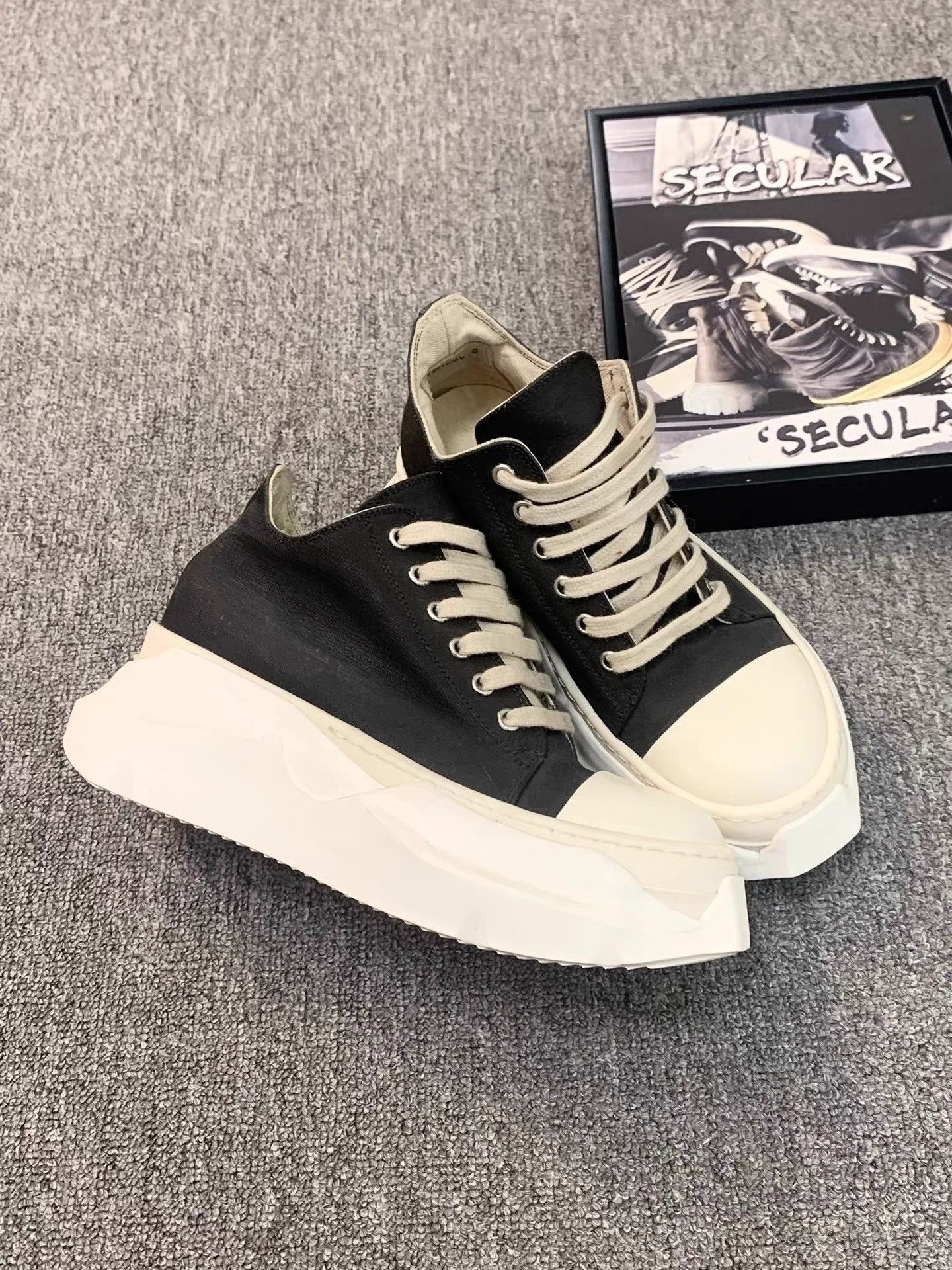 Rick Owens Rick Owens 24SS Tank Sole Low Converse Sneakers K34 Size US 6 / IT 36 - 3 Thumbnail