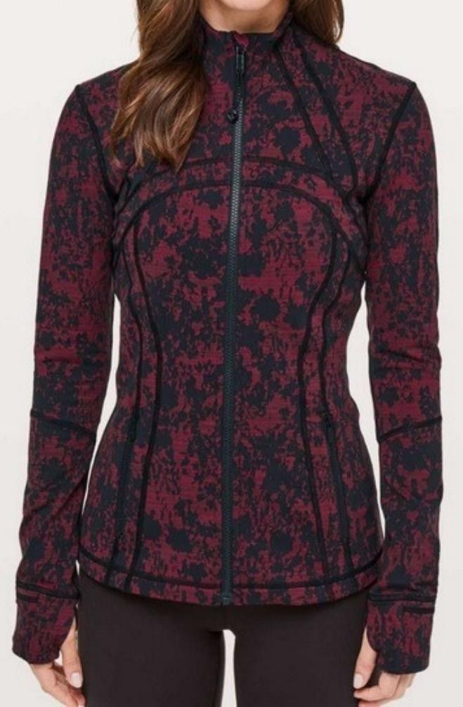 Lululemon Lululemon Scatter Blossom Garnet Define Jacket Size S / US 4 / IT 40 - 2 Thumbnail