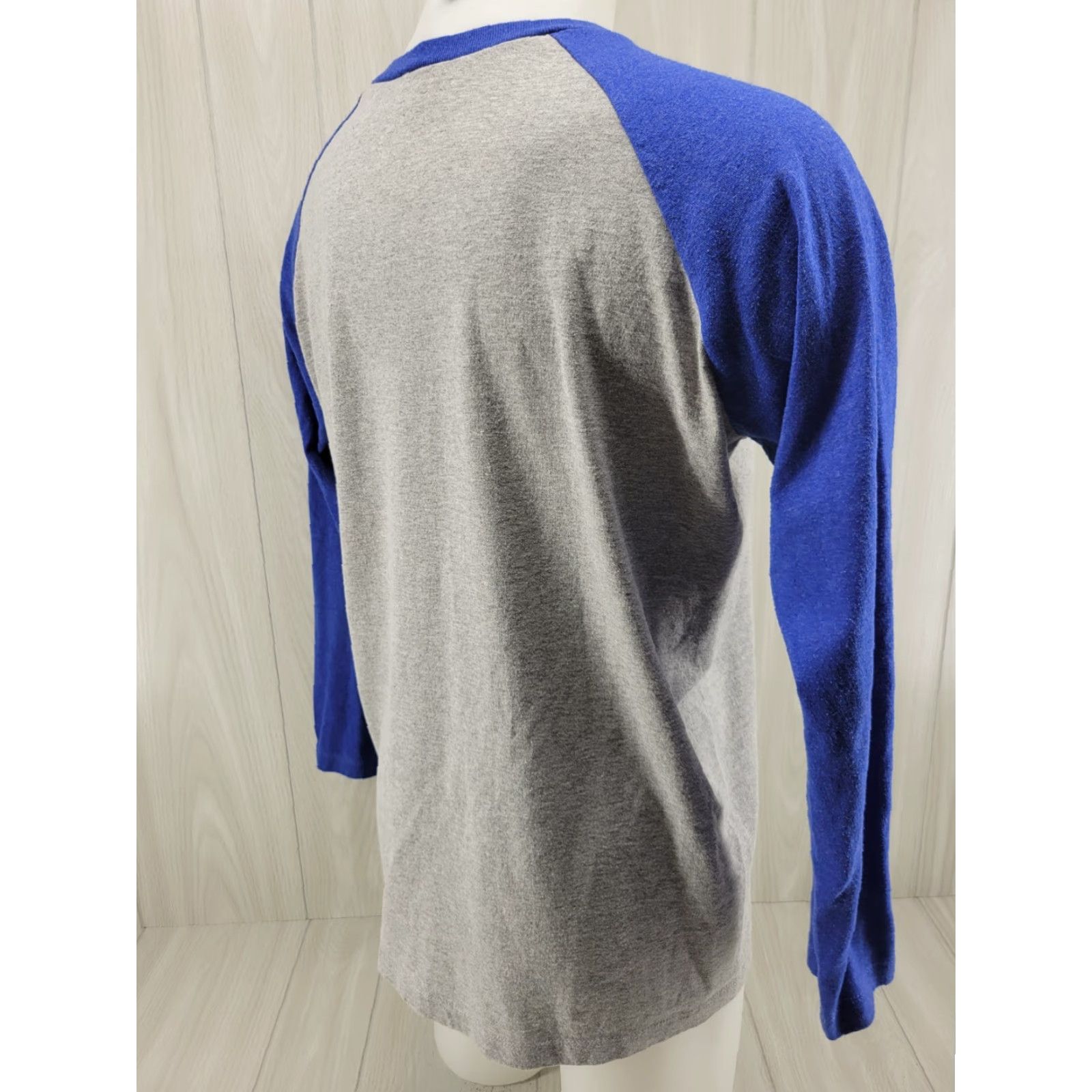Guy Harvey VINTAGE Guy Harvey Shirt Adult Large Gray & Blue Modern Fit Long Sleeve Mens Size US L / EU 52-54 / 3 - 7 Thumbnail
