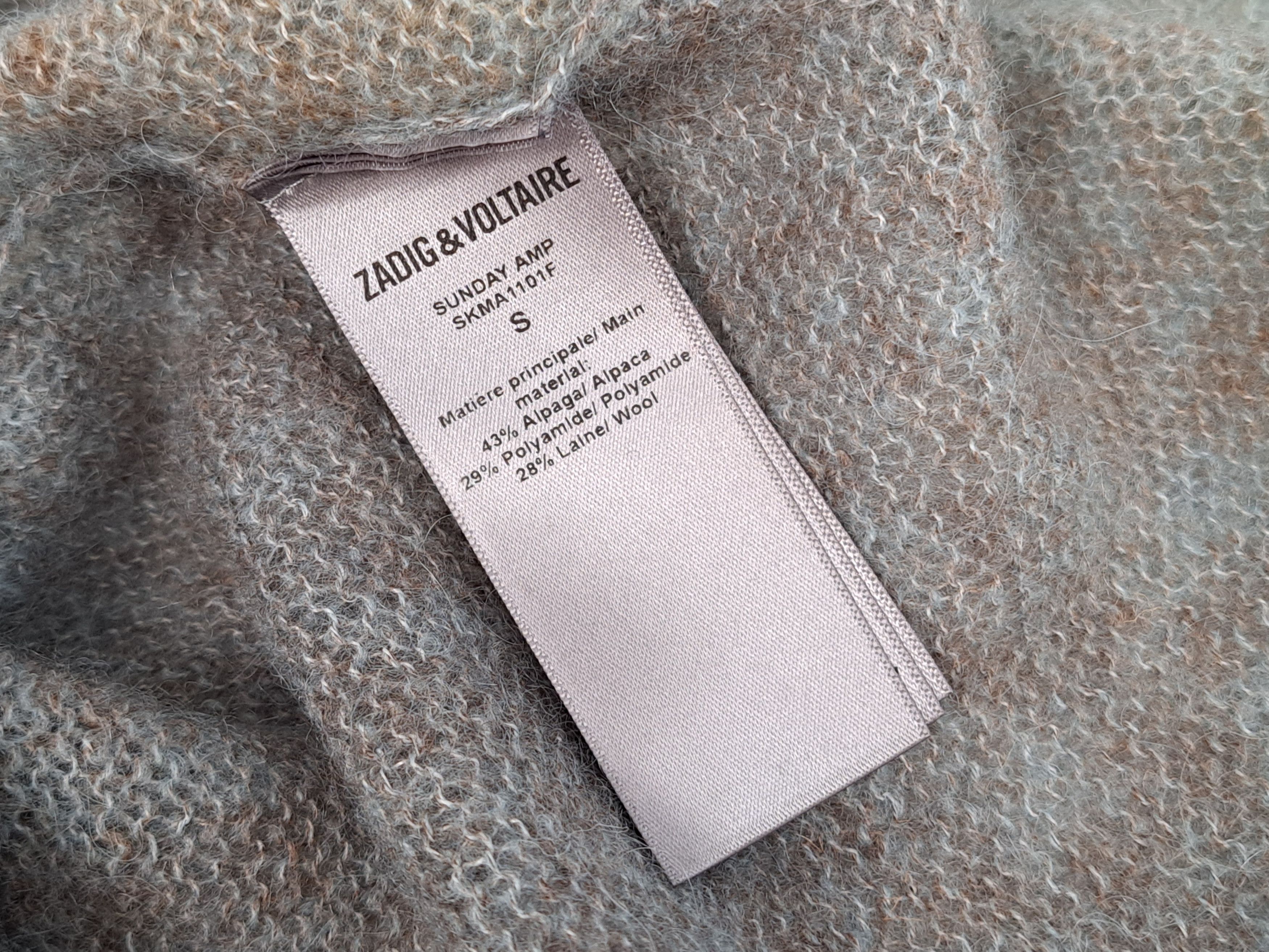 Zadig & Voltaire Zadig & Voltaire alpaca blend oversized pullover. Size S Size S / US 4 / IT 40 - 9 Thumbnail