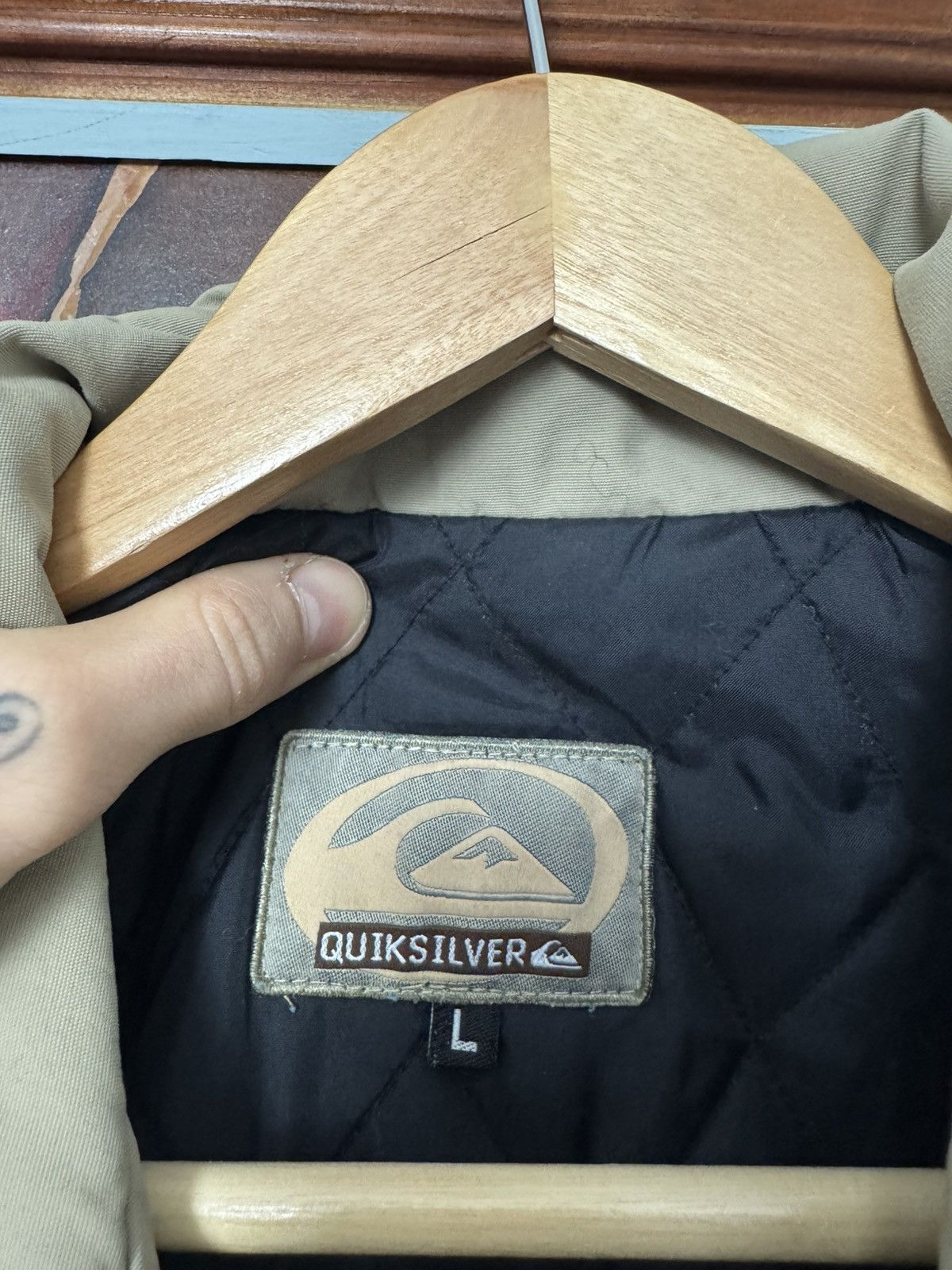 Quiksilver Vintage Quiksilver Jacket Surf Skate Sportswear 90s Hype Size US L / EU 52-54 / 3 - 3 Thumbnail