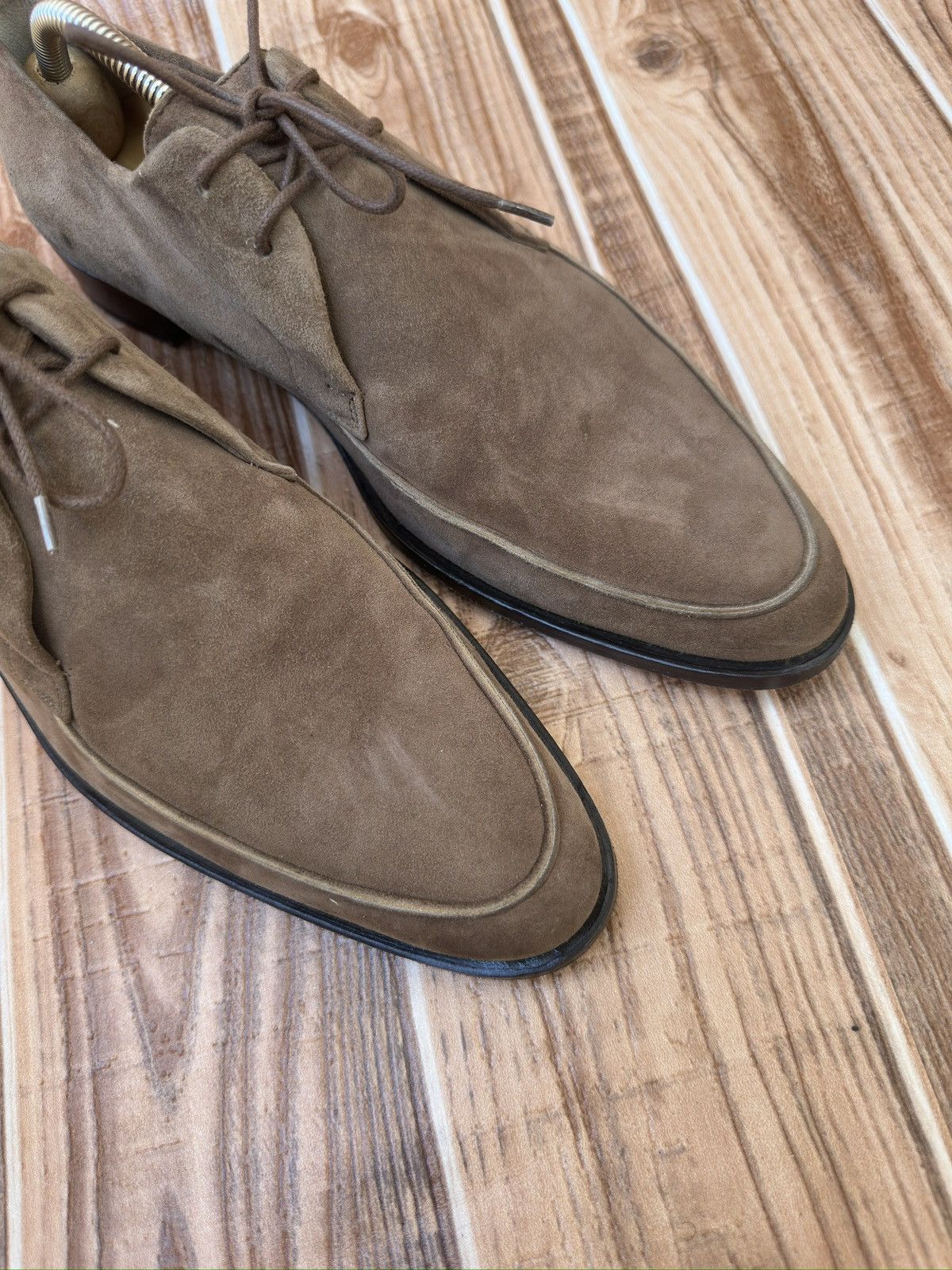 Helmut Lang × Vintage Helmut Lang Brown Derbies. Size US 9 / EU 42 - 5 Thumbnail