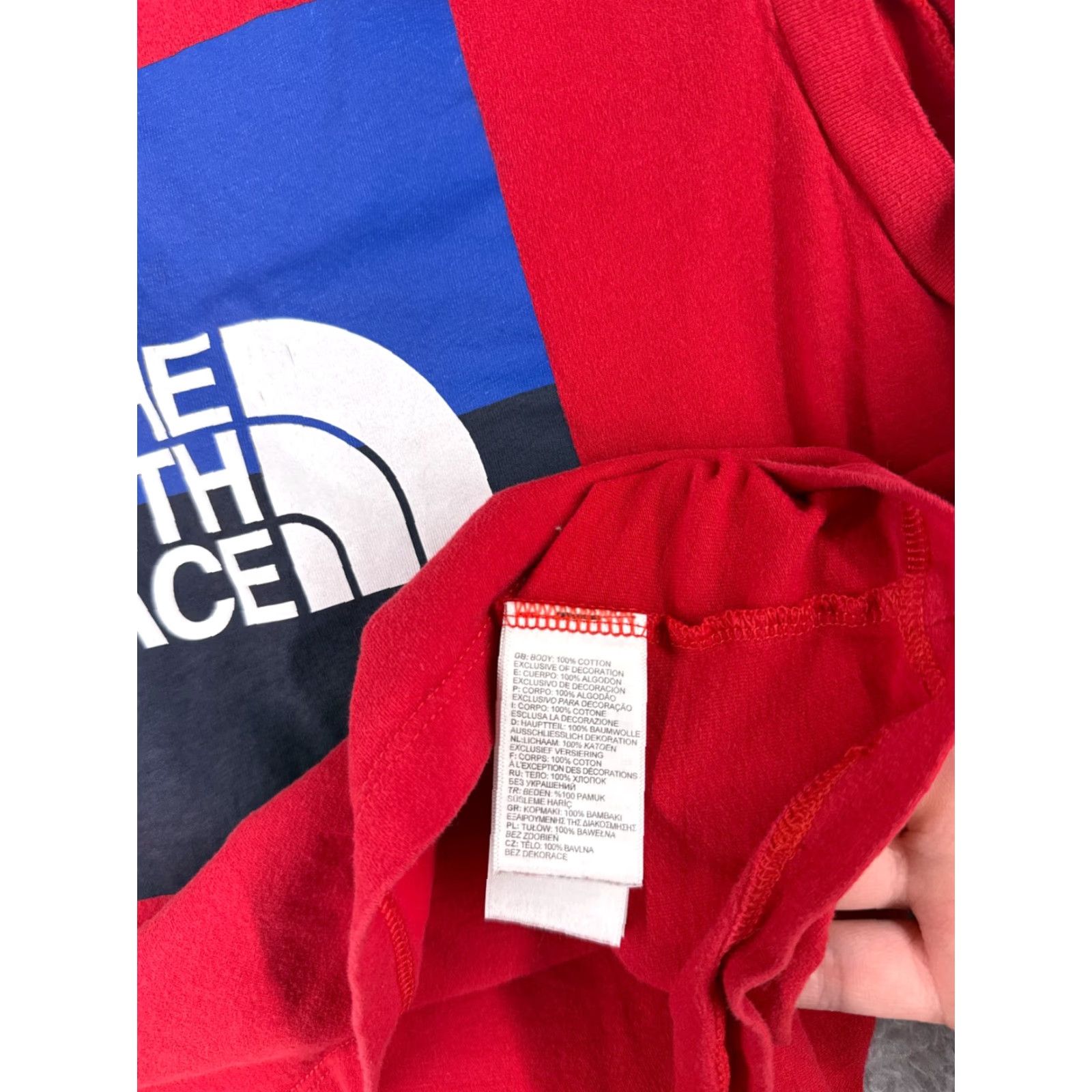 The North Face The North Face Shirt Women XL Red Tank Sleeveless 100% Cotton Crop Size XL / US 12-14 / IT 48-50 - 7 Thumbnail