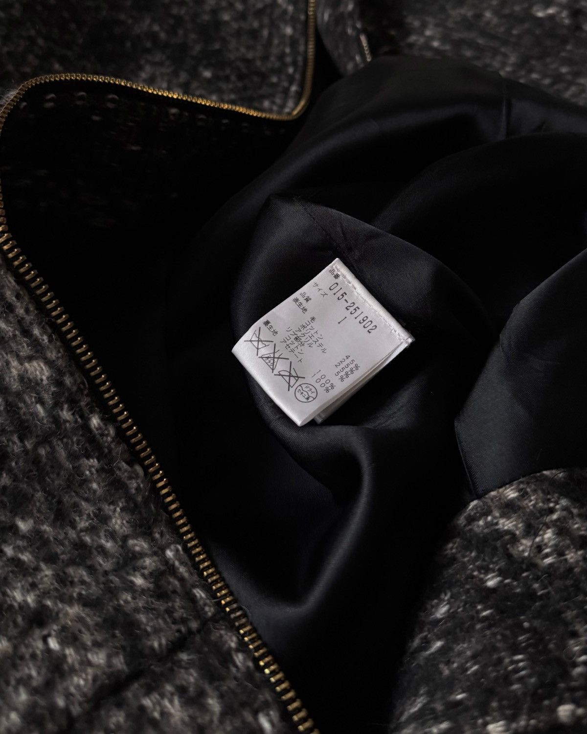 Vivienne Tam VIVIENNE TAM MELTON TWEED ZIP-UP COAT Size M / US 6-8 / IT 42-44 - 13 Thumbnail