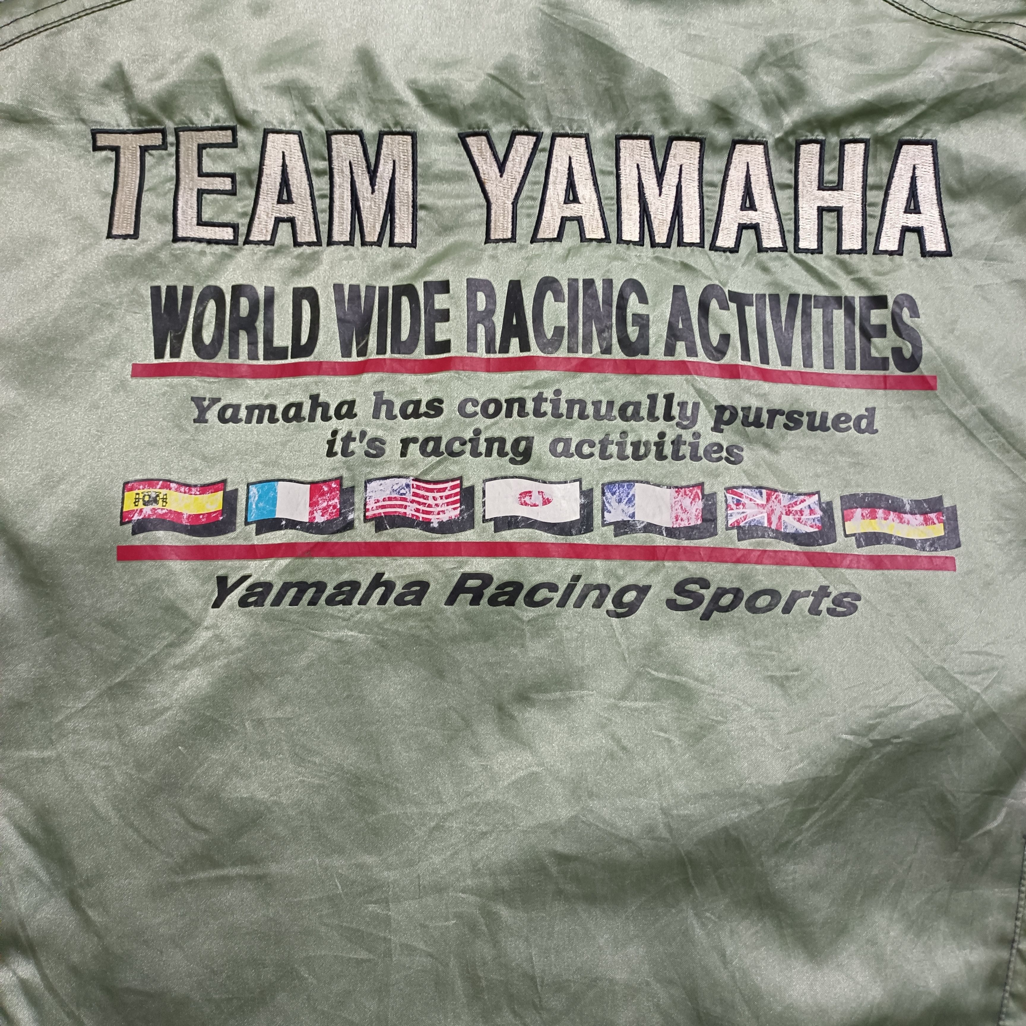 Japanese Brand × Yamaha Jacket yamaha vintage worldwide champion Size US XL / EU 56 / 4 - 2 Thumbnail