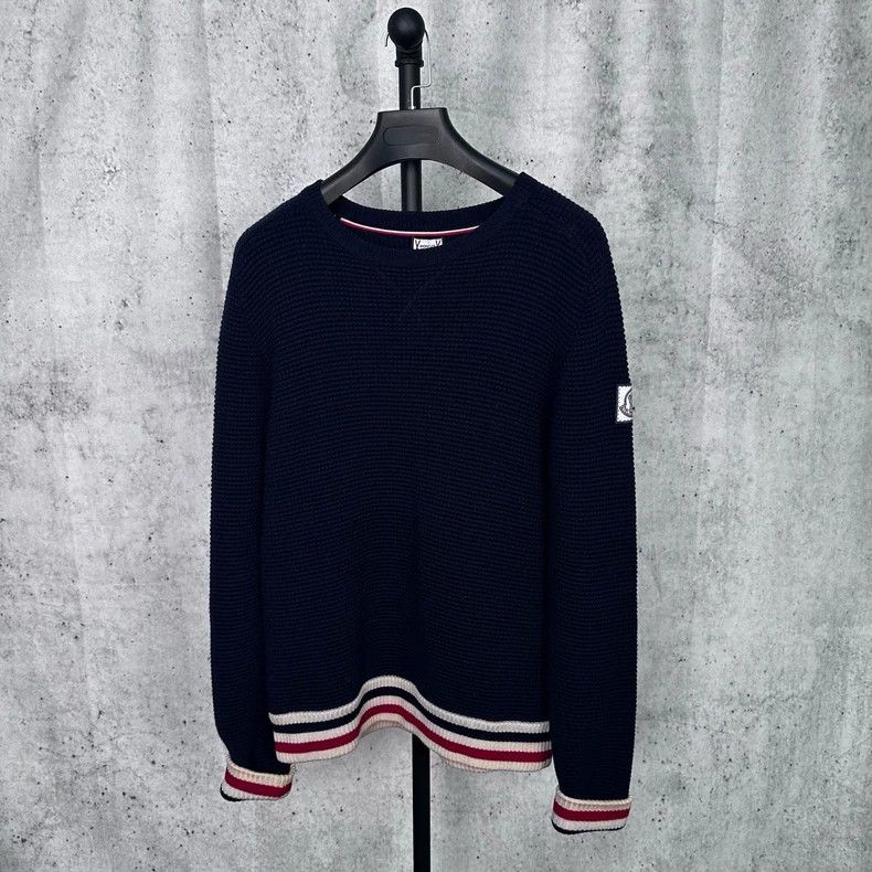 Moncler Moncler Thom Browne Striped Cuff Sweater - dmc Size US M / EU 48-50 / 2 - 1 Thumbnail