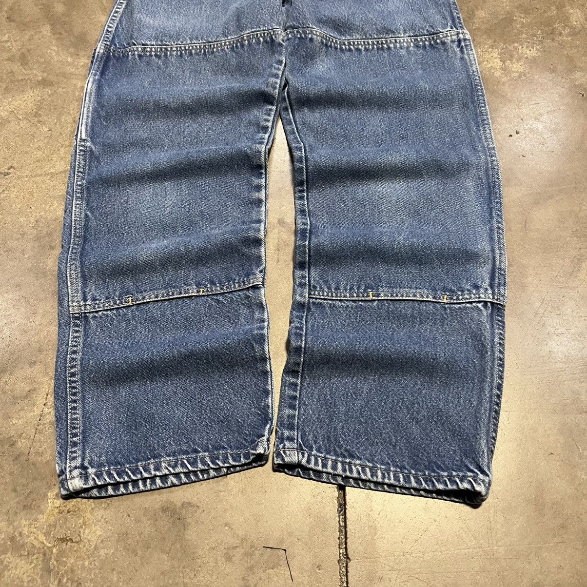 Vintage Dickies Double Knee Carpenter Denim Pants Jean Baggy