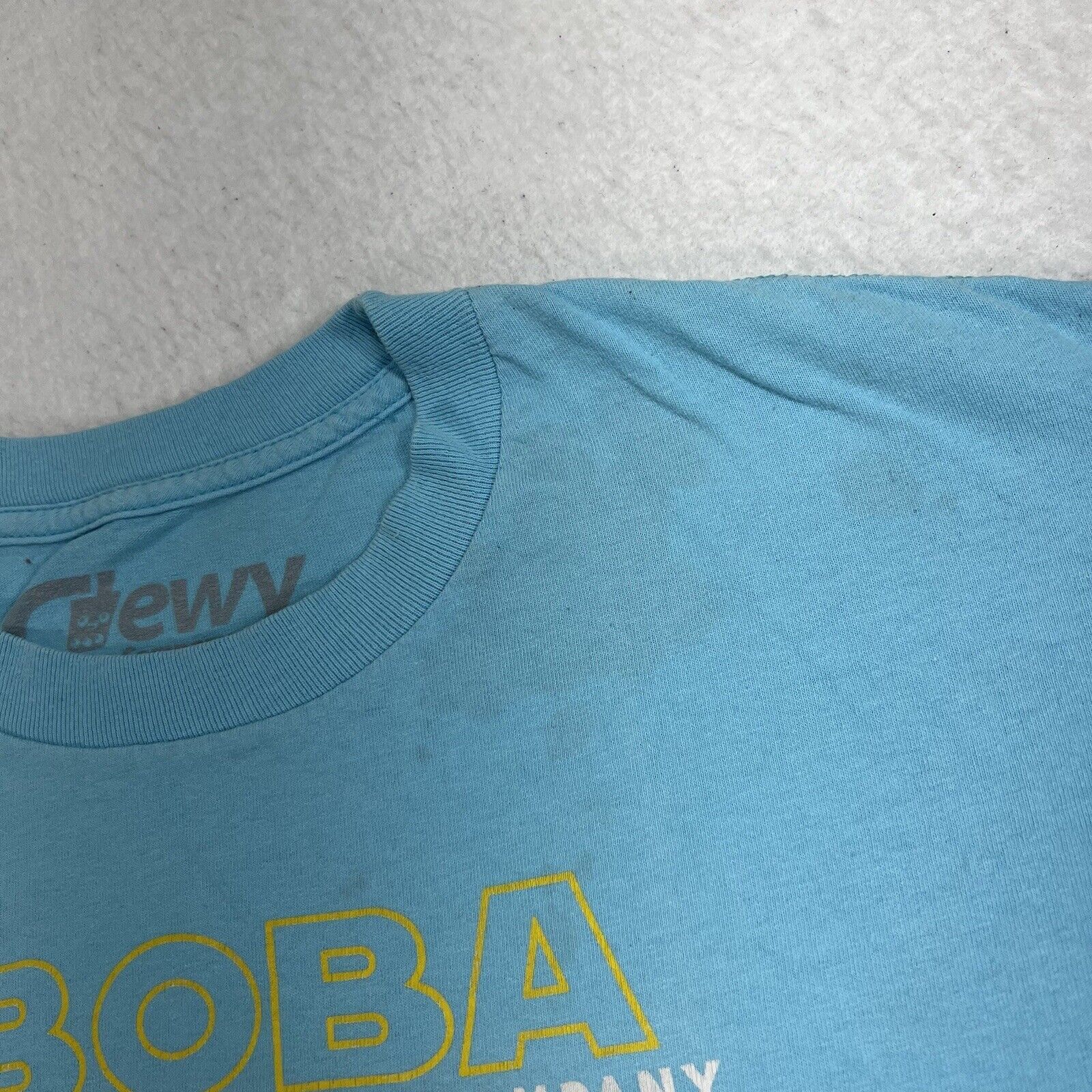 Star Wars Chewy Boba Company Medium Boba Wars Blue Graphic T Shirt Size US M / EU 48-50 / 2 - 4 Thumbnail