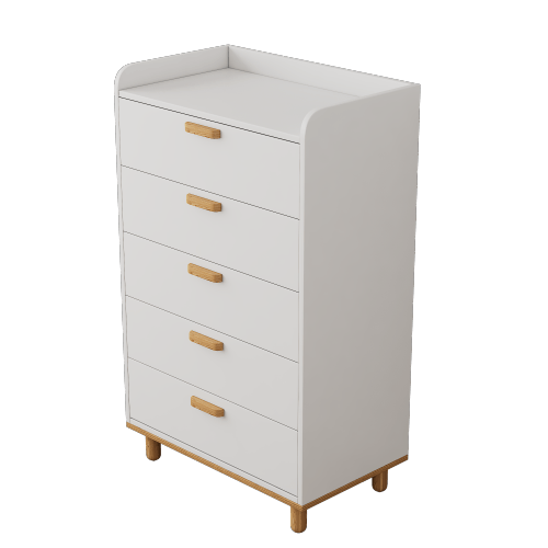 Designer × Homemade Modern Simple Style White Modern Six-Drawer Chest for Bedroo Size US L / EU 52-54 / 3 - 3 Thumbnail