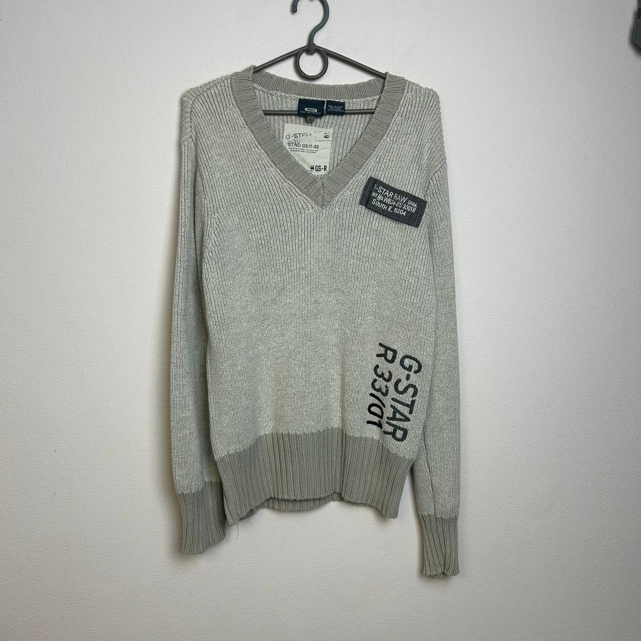 G-Star Vintage G-Star Big logo Avantgarde streetwear y2k sweater Size US L / EU 52-54 / 3 - 1 Thumbnail