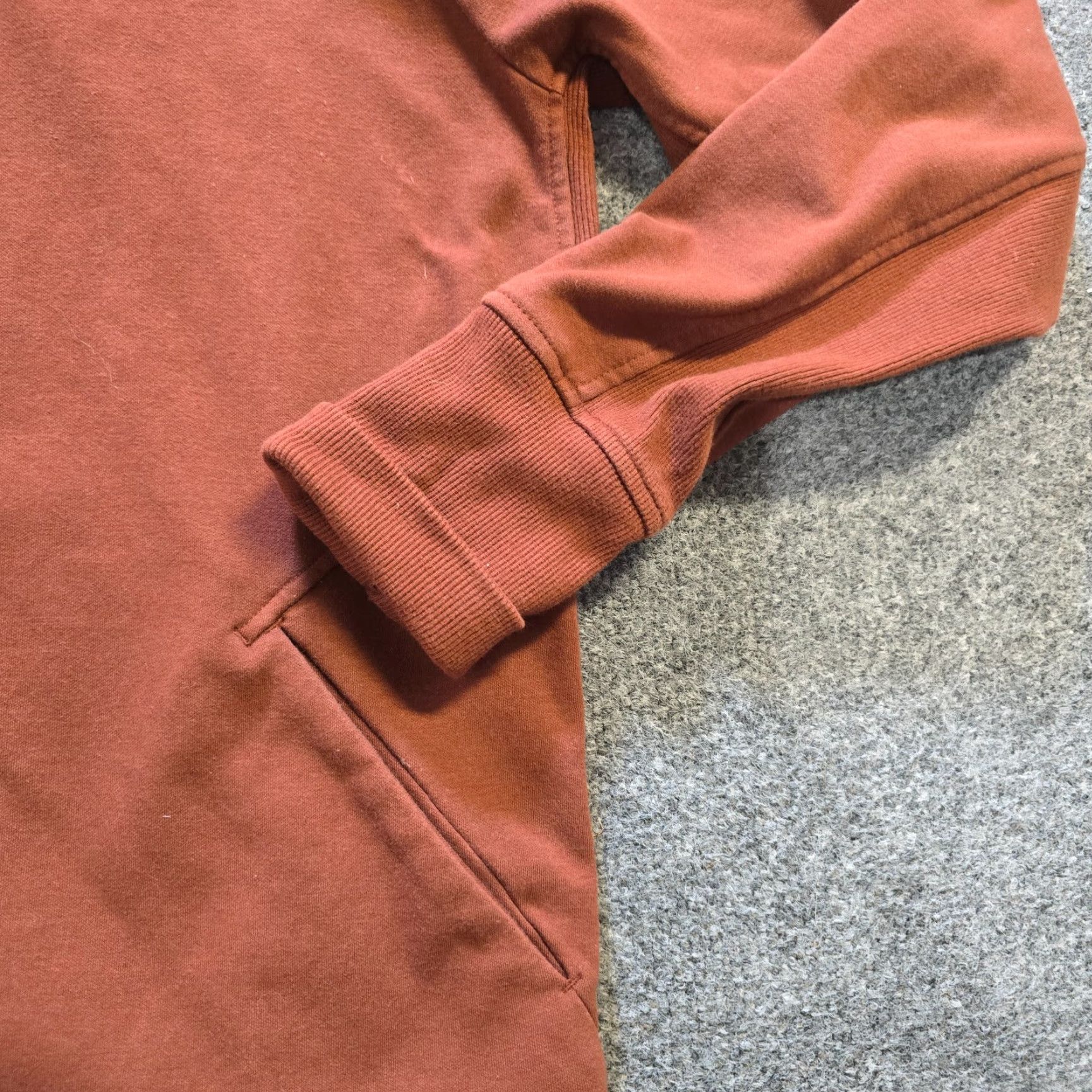 Athleta Athleta Jacket Womens L Brown Triumph Hoodie Full Zip Athletic Stretch - Shirt? (Note: Original title says Type: Hoodie; keep category as Hoodie) Size L / US 10 / IT 46 - 3 Thumbnail