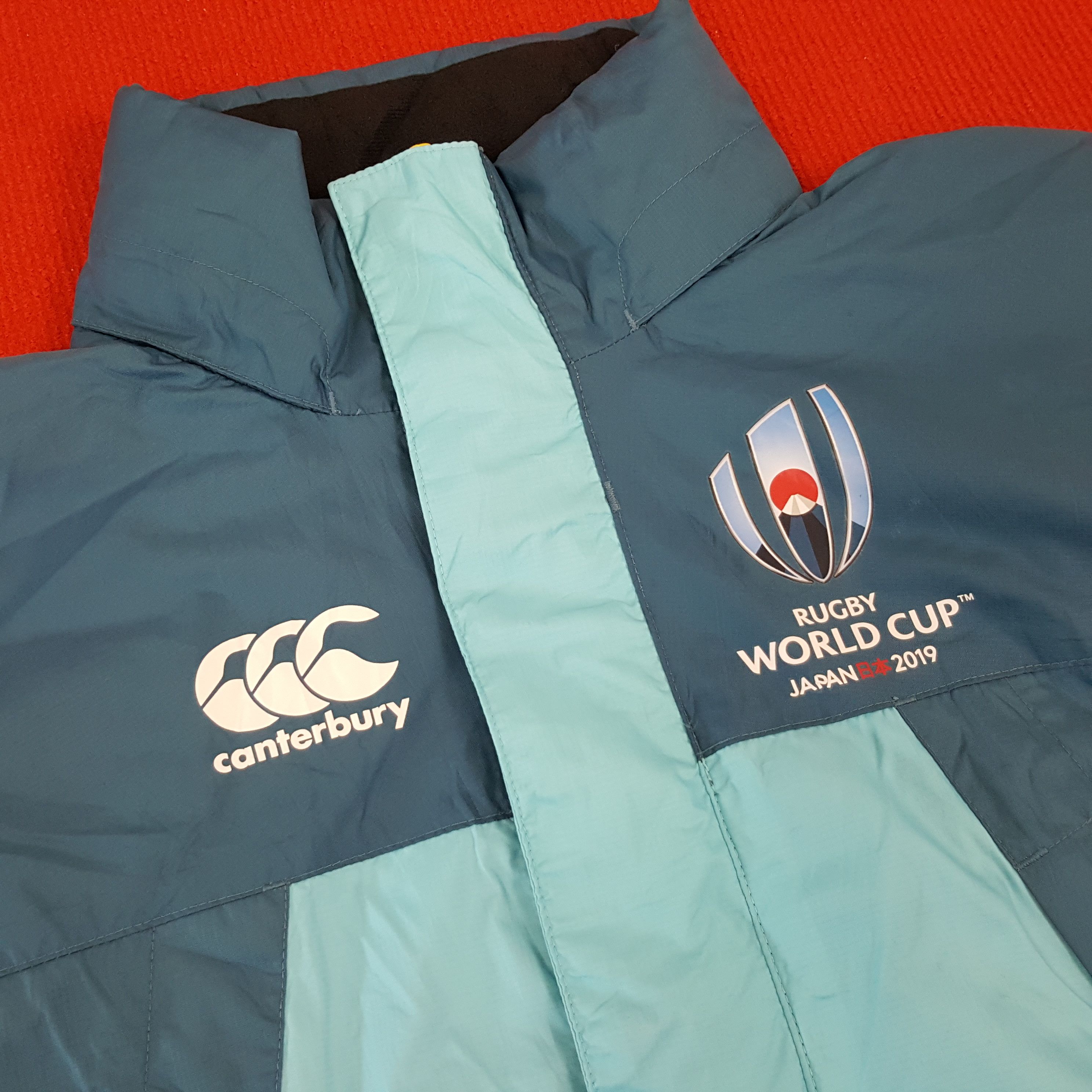 Canterbury of New Zealand × DHL × Vintage Rugby World Cup Japan 2019 Windbreaker Jacket Size US M / EU 48-50 / 2 - 4 Thumbnail