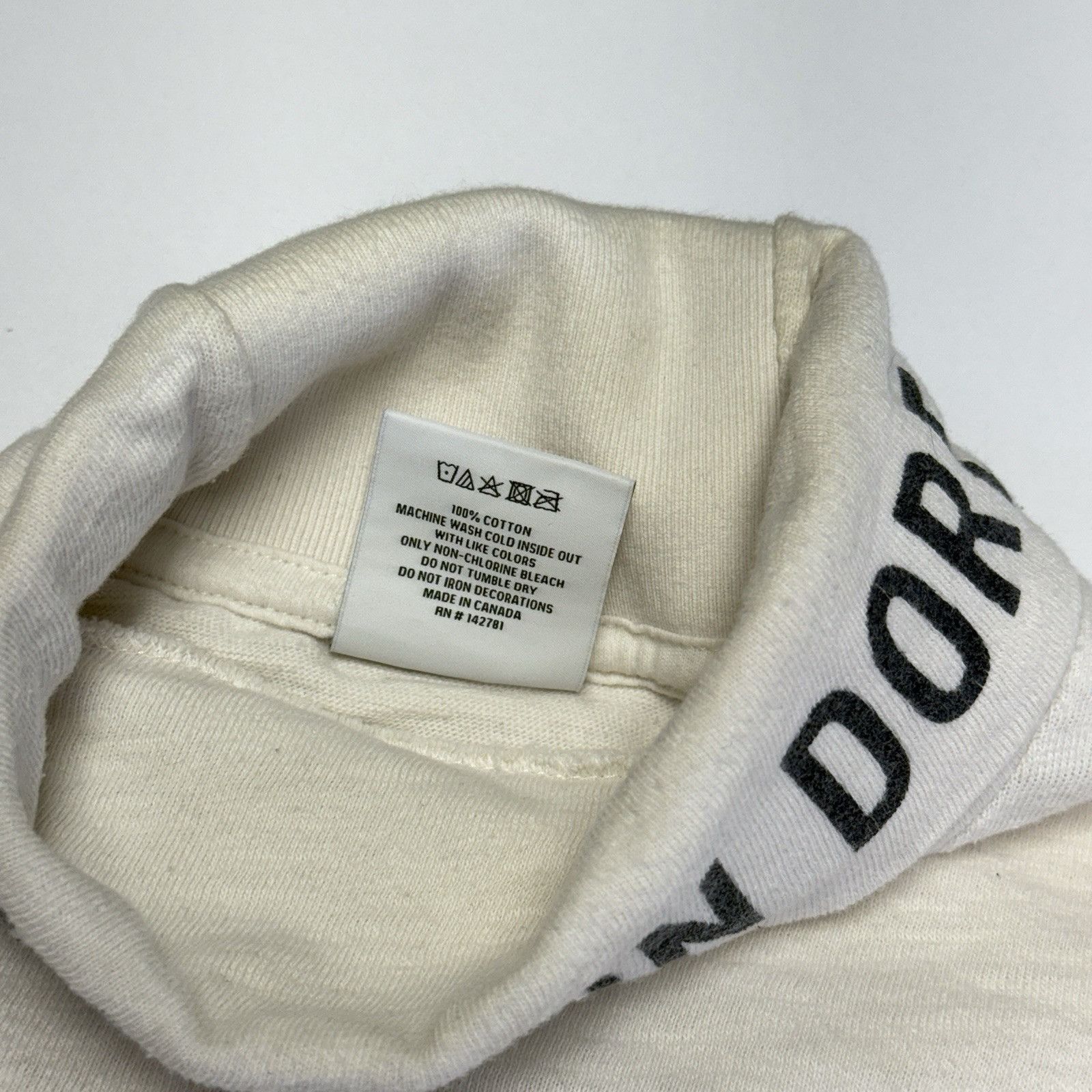 Aime Leon Dore Aime Leon Dore T Shirt Mens XS 19x25.5 White Turtle Neck Lon Size US XS / EU 42 / 0 - 12 Thumbnail