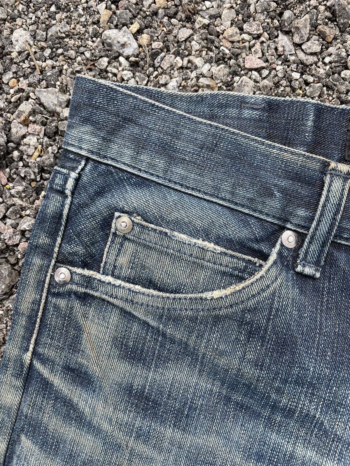 Lee 🔥Accept Binding Offer🔥 Disstressed Lee Denim jeans Vintage Size US 29 - 14 Thumbnail