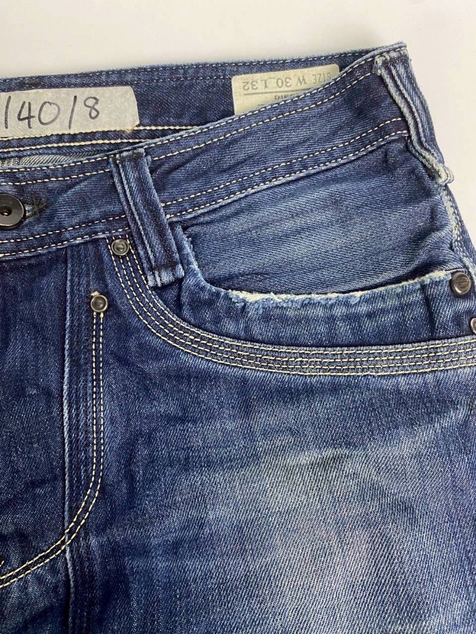 Diesel Vintage DieselTimmen 008ST Regular Slim Straight Denim Pants Size US 33 - 8 Thumbnail