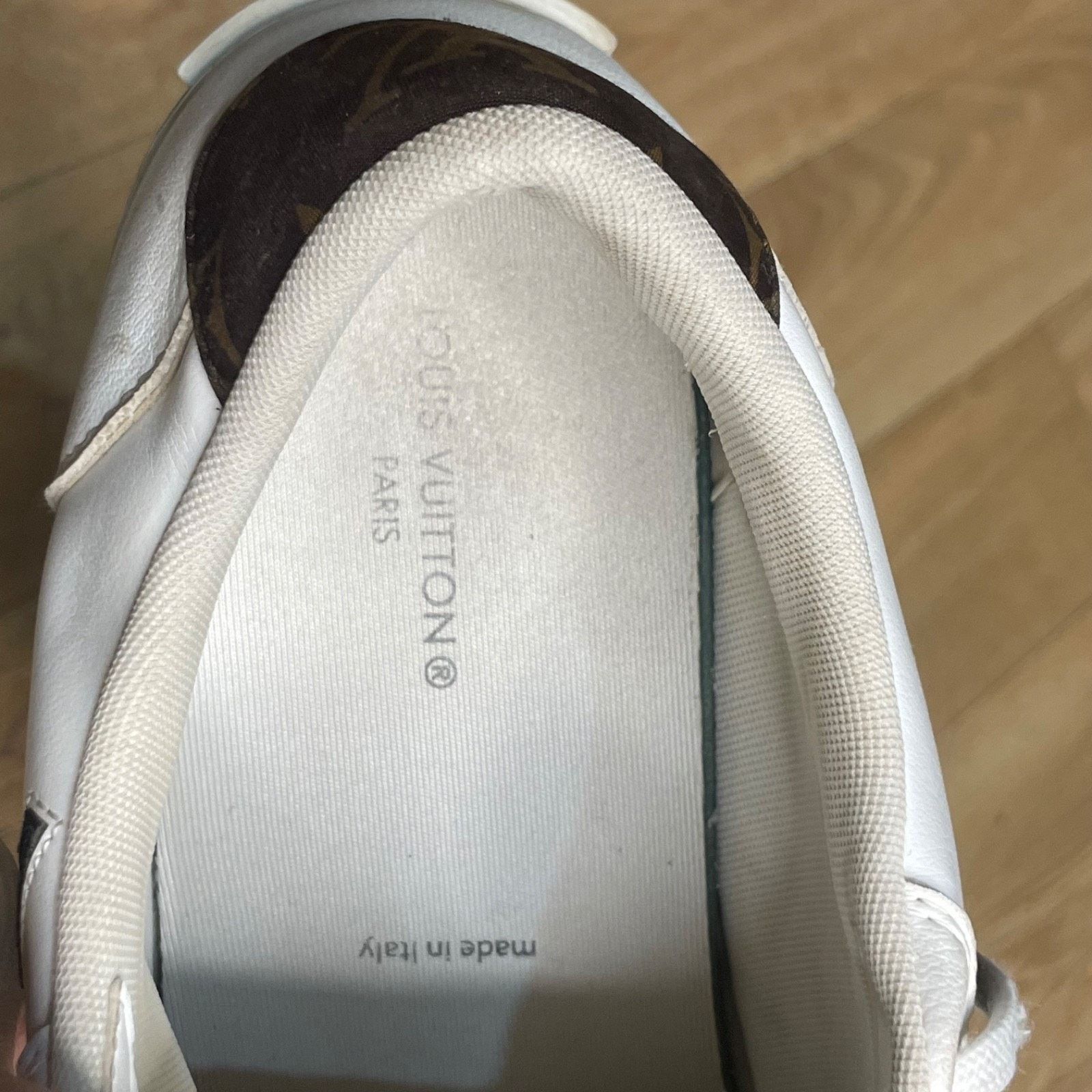Louis Vuitton Louis Vuitton Charlie Sneakers Leather LV Shoes MEN WHITE Size US 9.5 / EU 42-43 - 14 Thumbnail