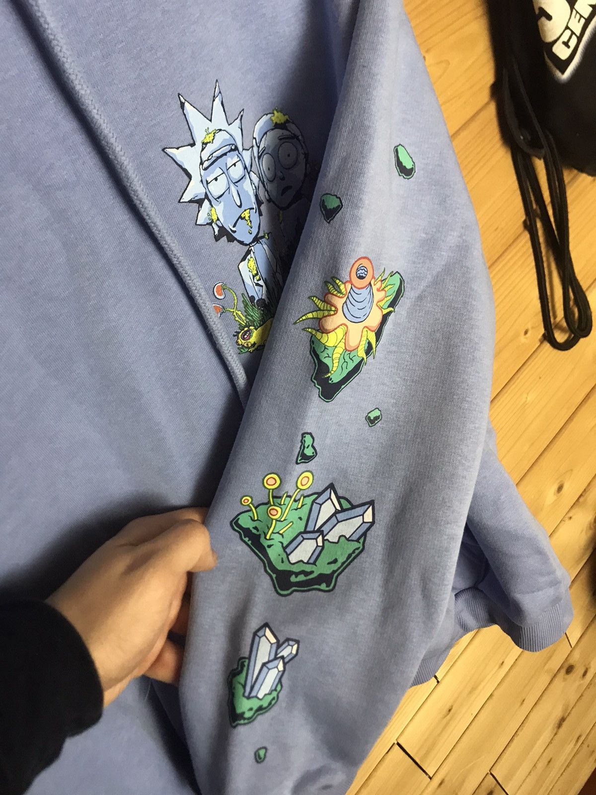 Cartoon Network Rick and Morty crazy hoodie Size US S / EU 44-46 / 1 - 6 Thumbnail
