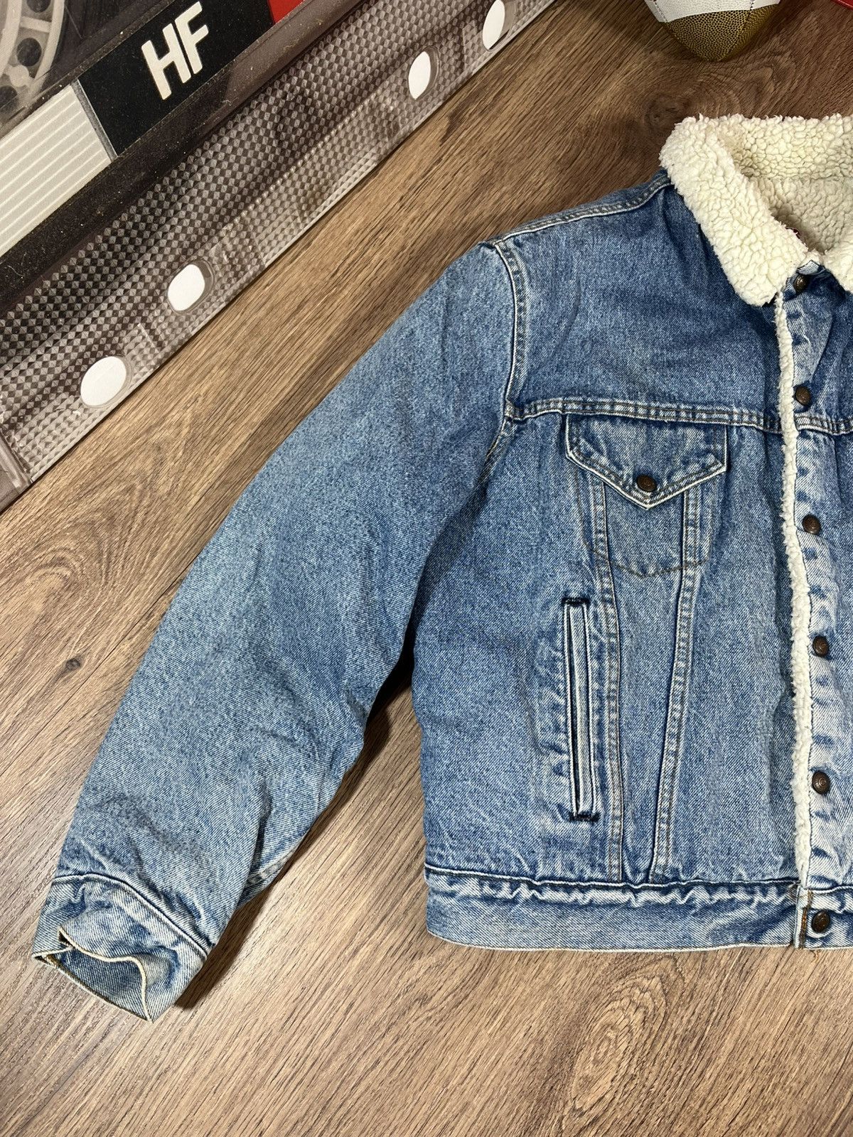 Levi's Vintage 70-80s Levi’s Sherpa Jacket – Made in USA Size US L / EU 52-54 / 3 - 2 Thumbnail