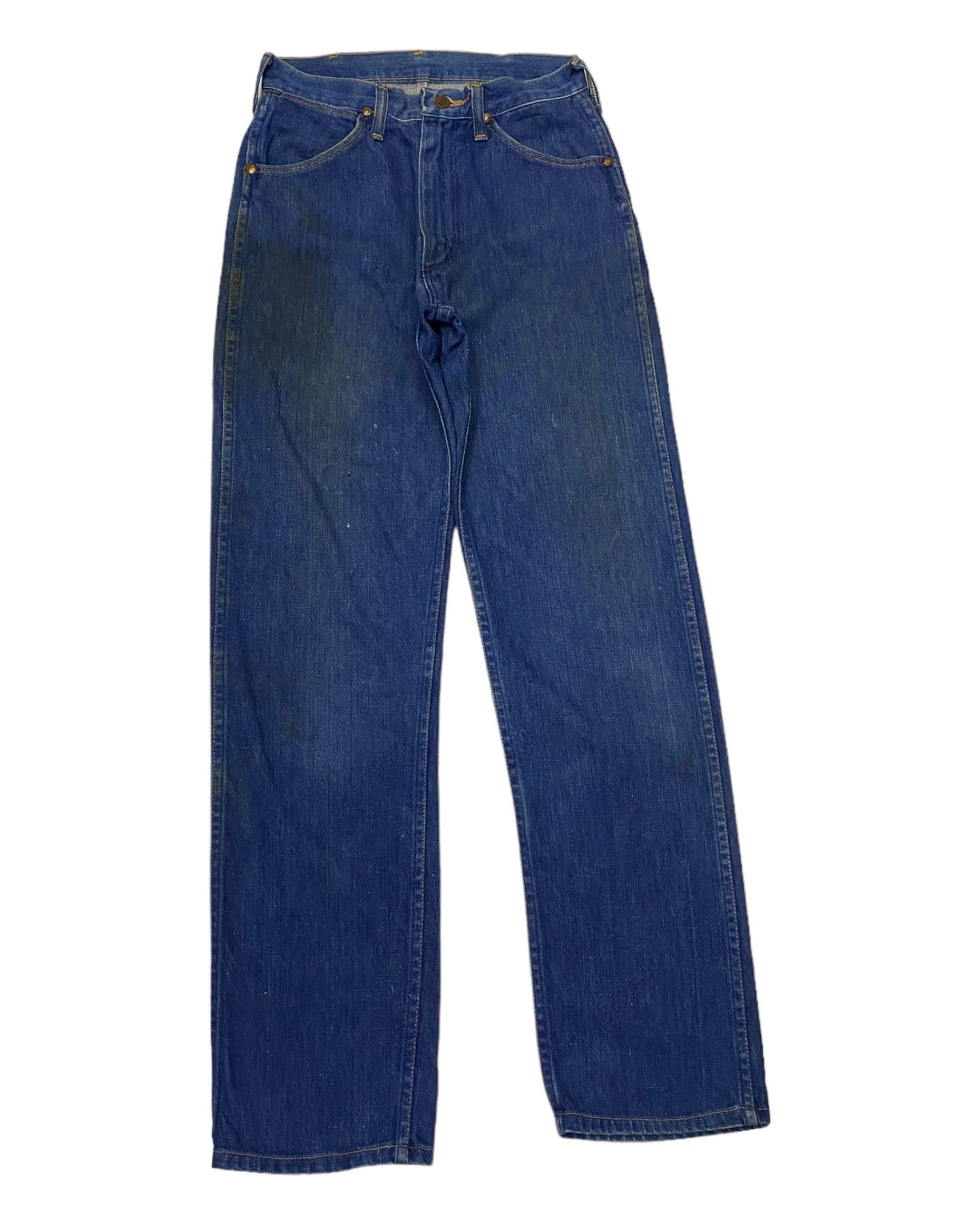 Vintage Vintage Maverick Scovill Zipper USA Distress Denim Jeans Size US 28 / EU 44 - 3 Thumbnail