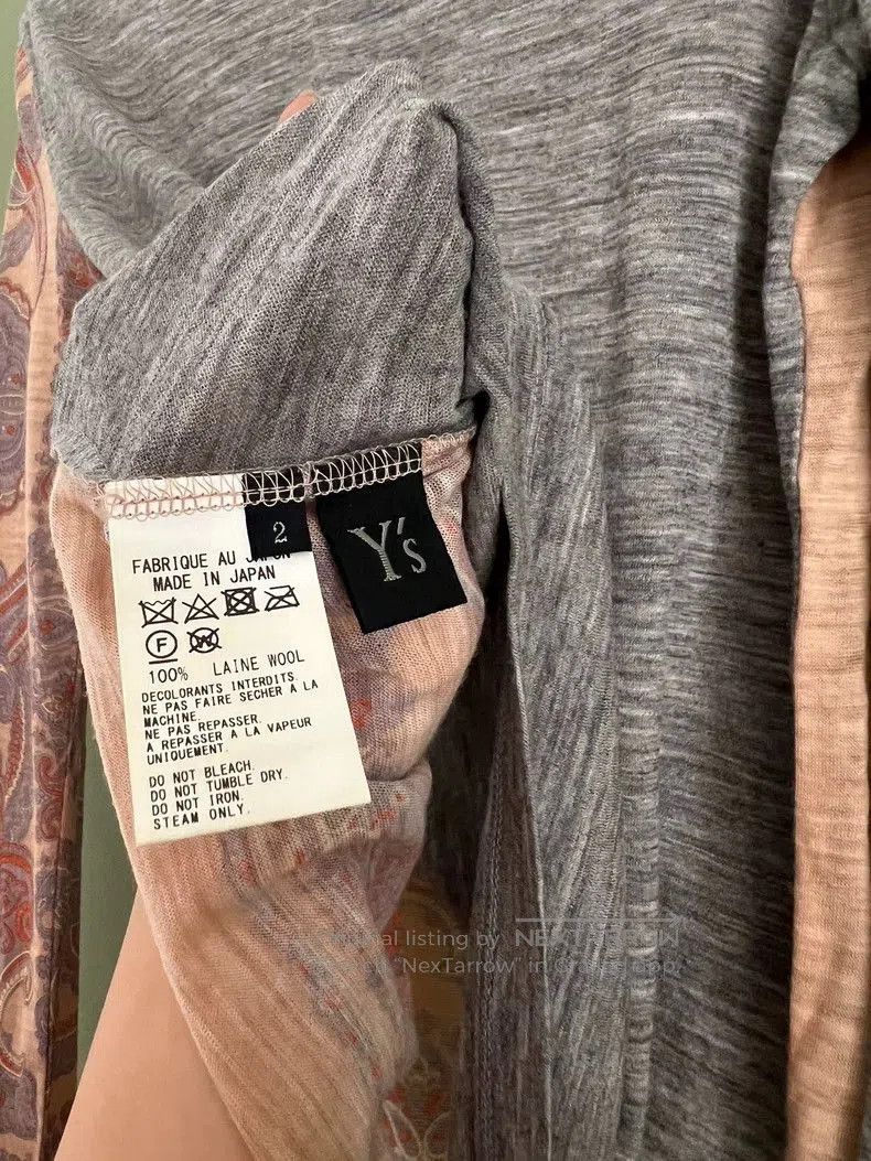 Yohji Yamamoto Yohji Yamamoto Asymmetric Wool Turtleneck Top Size US M / EU 48-50 / 2 - 3 Thumbnail