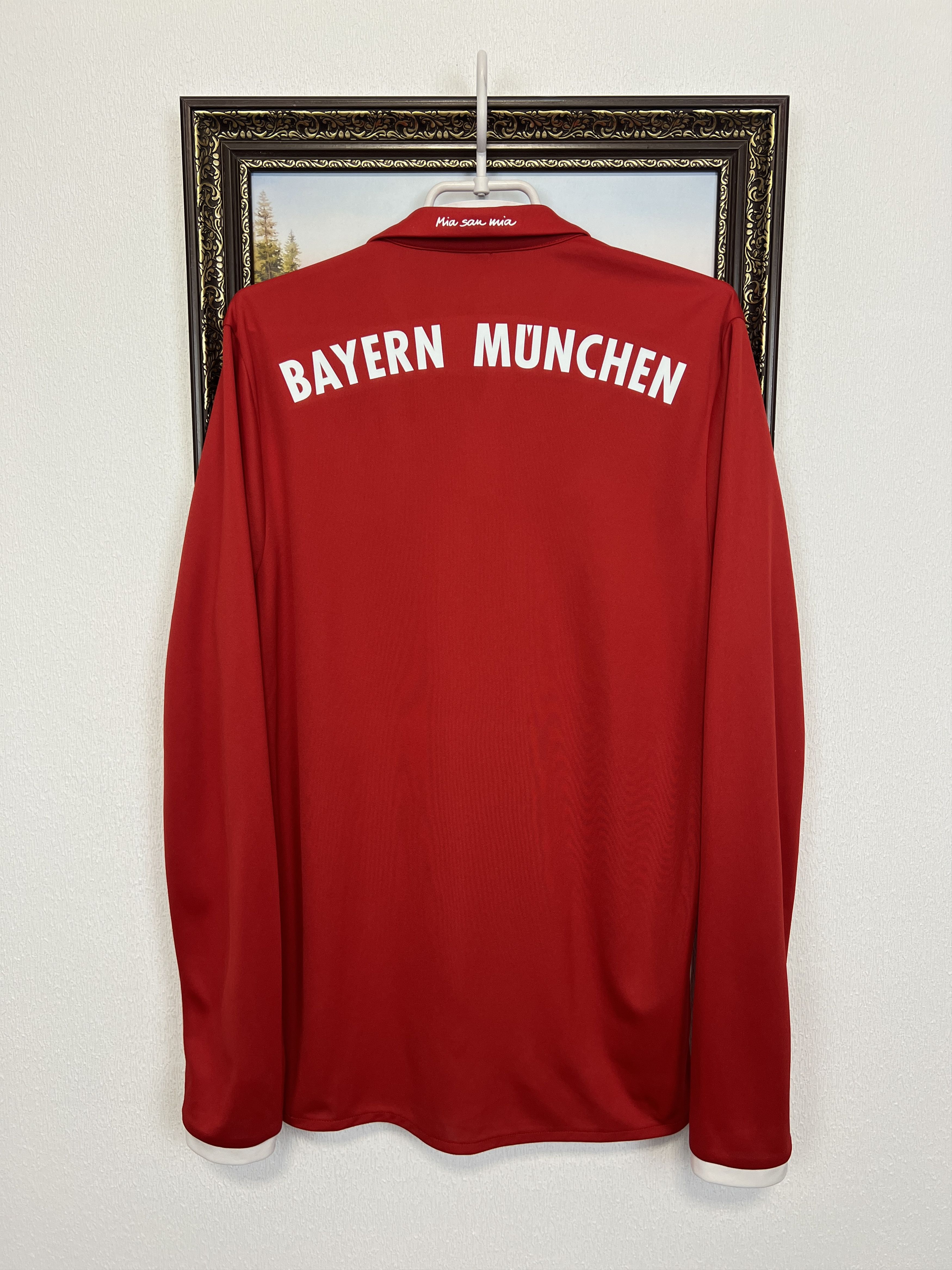 Adidas Bayern Munich Home football shirt Soccer Long Sleeve Jersey Size US M / EU 48-50 / 2 - 9 Thumbnail