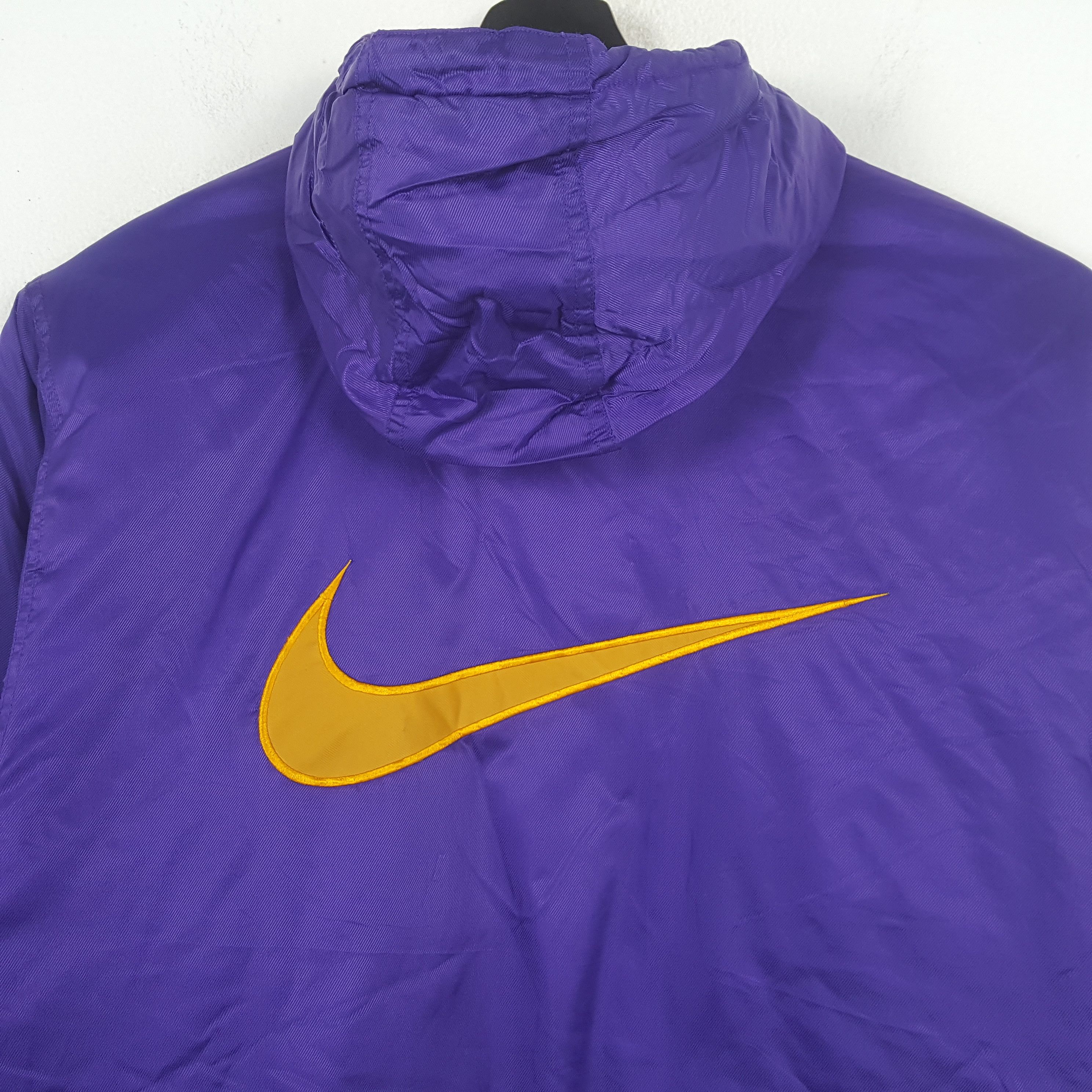 Nike NIKE Big Logo Design Jacket With Hoodies C289N4 Size US L / EU 52-54 / 3 - 2 Thumbnail