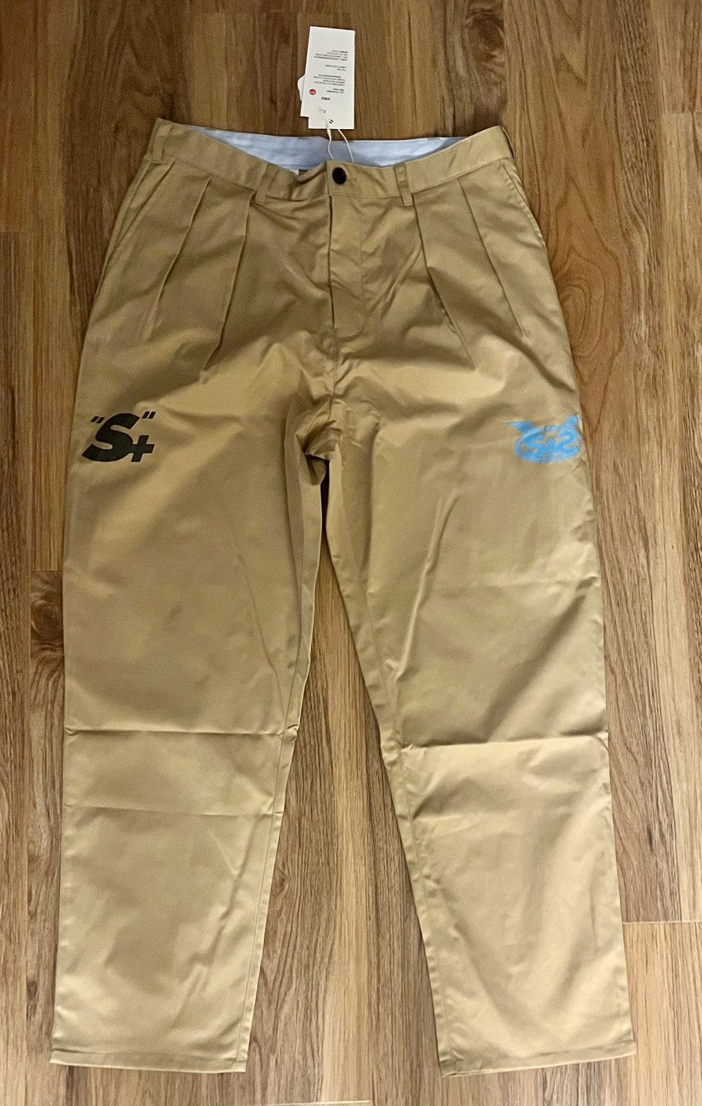 Japanese Brand × Snowday Snowday x STA Khaki skate pants large Size US 32 / EU 48 - 1 Thumbnail
