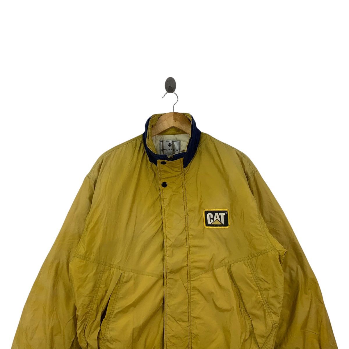 Vintage Vintage 90s CAT CATERPILLAR USA Engineer Bomber Jacket Size US L / EU 52-54 / 3 - 2 Thumbnail