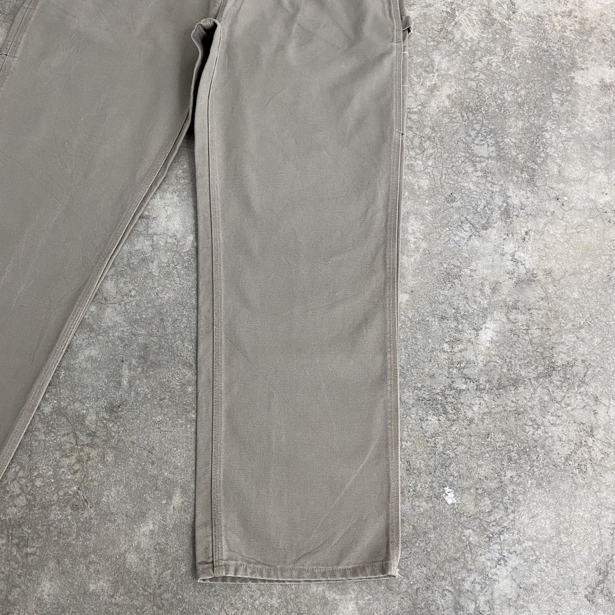 Carhartt × Vintage Vintage Carhartt Desert Grey Carpenter Workwear Pants Size US 38 / EU 54 - 8 Thumbnail