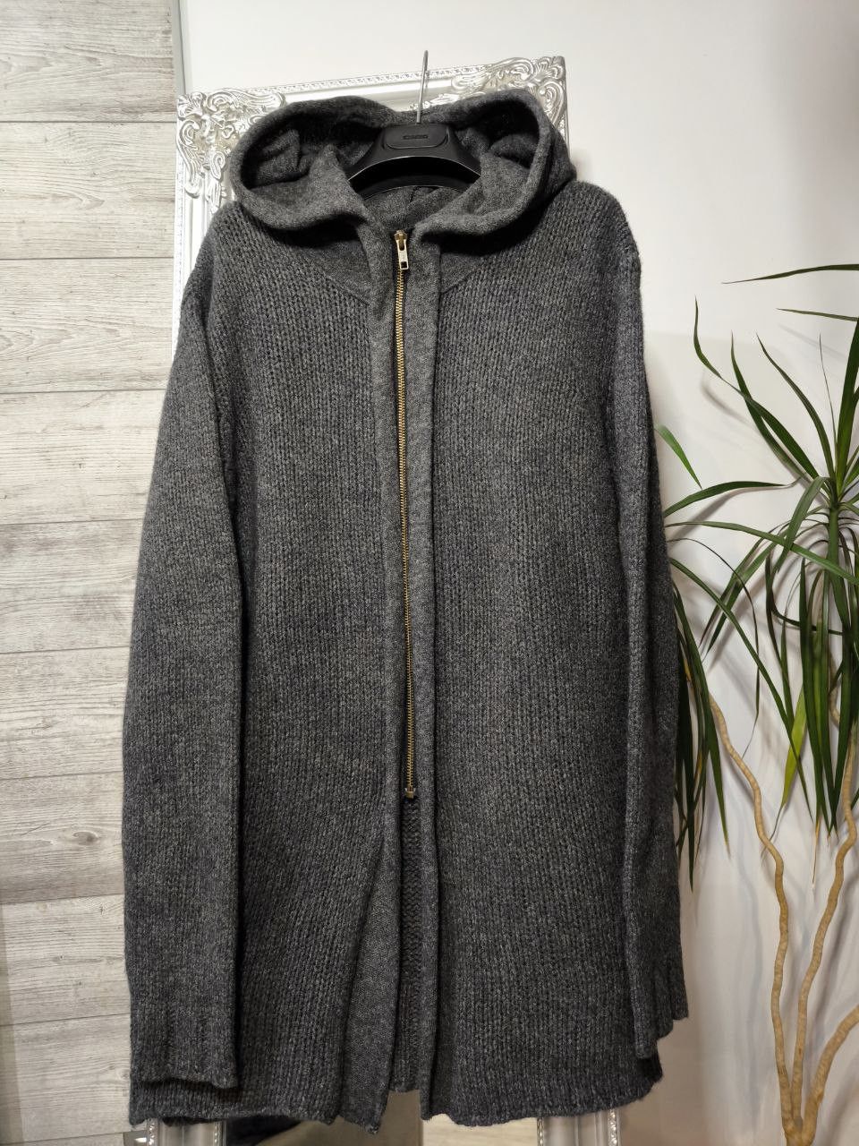 SYNGMAN CUCALA SYNGMAN CUCALA MENS ZIPPED HOODIE WOOL SWEATSHIRT JACKET Size US M / EU 48-50 / 2 - 1 Thumbnail