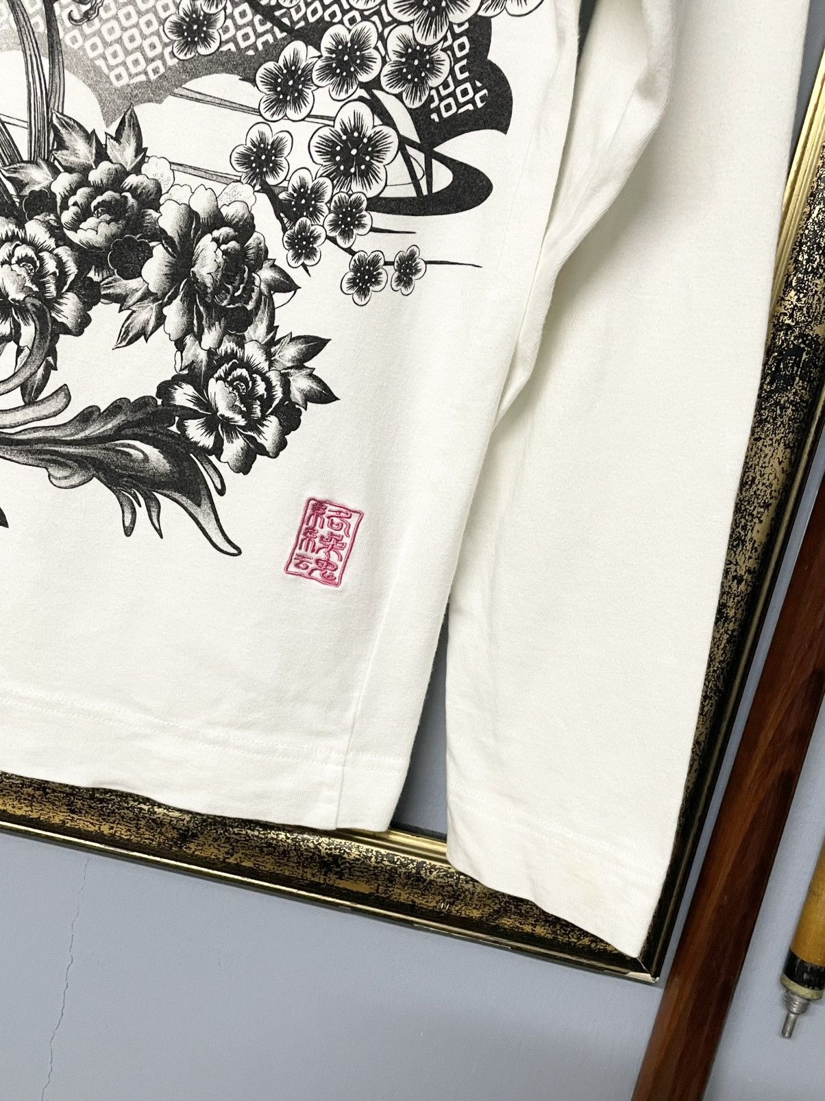 Designer Vintage Og 1990s Japan Designer Karakuri Tamashi Art Tshirt Size US S / EU 44-46 / 1 - 4 Thumbnail