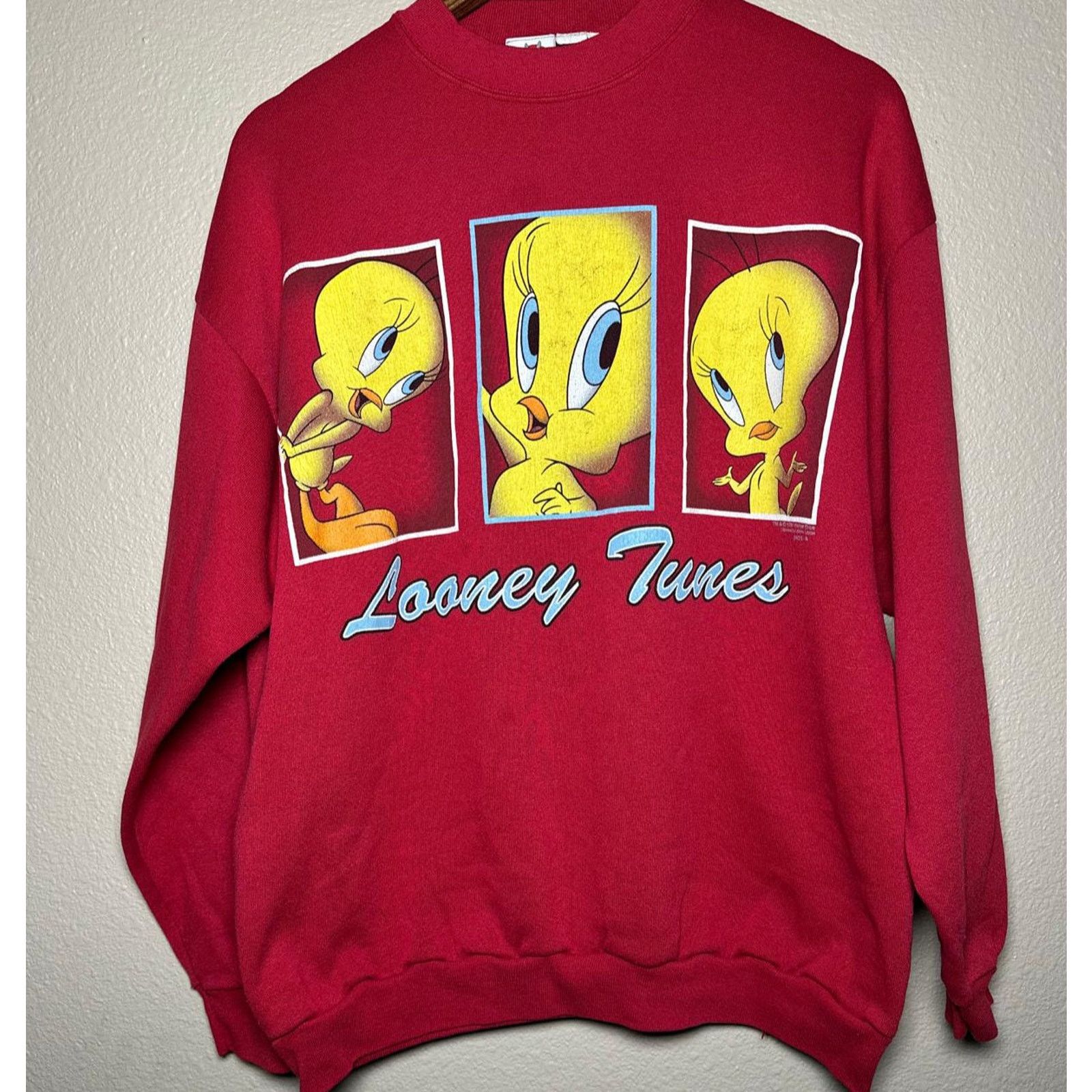Other 🐥 Looney Tunes Tweety Graphic Sweatshirt – Size L Size L / US 10 / IT 46 - 1 Thumbnail